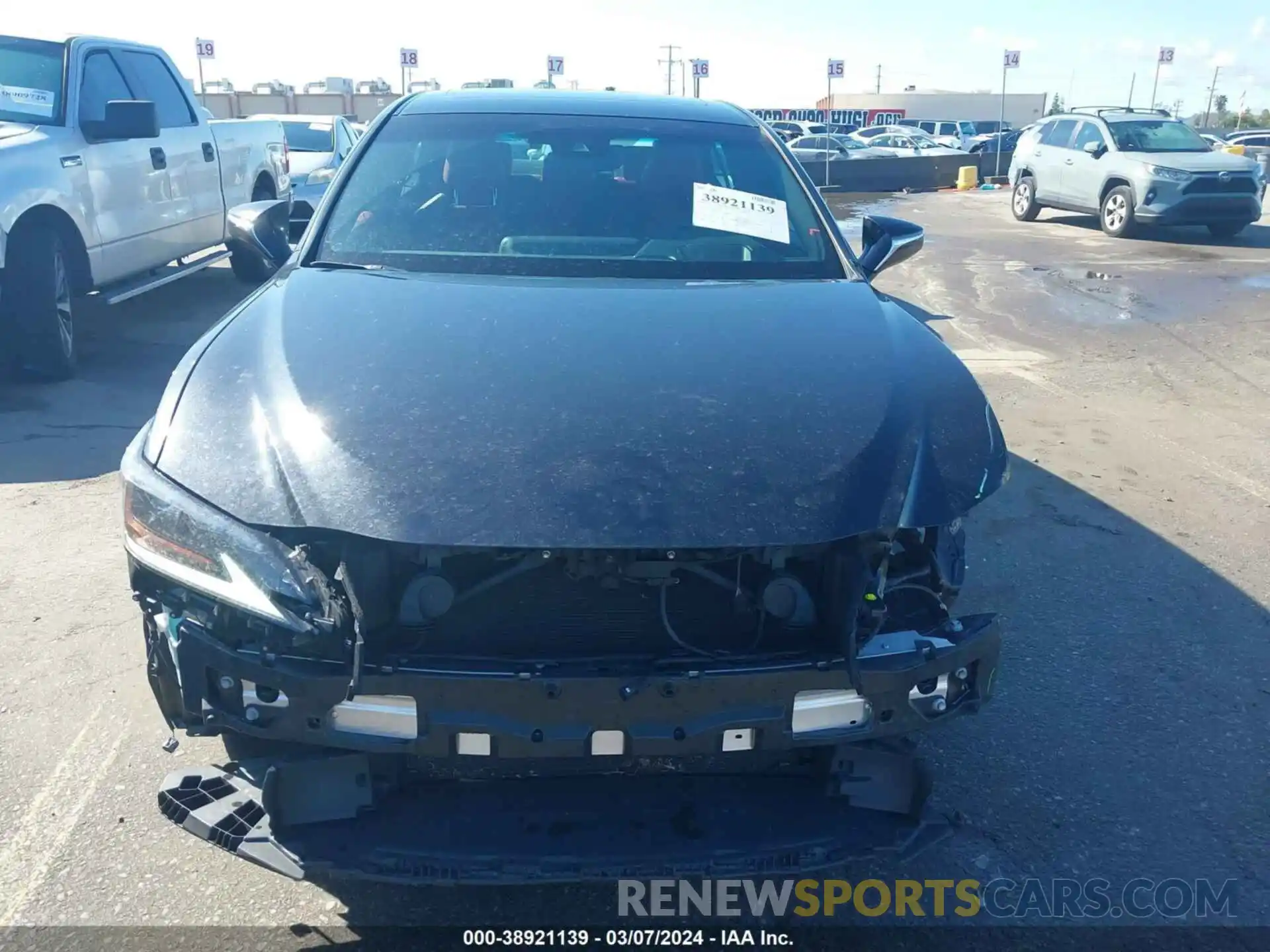 13 Photograph of a damaged car 58AGZ1B10MU109433 LEXUS ES 350 2021