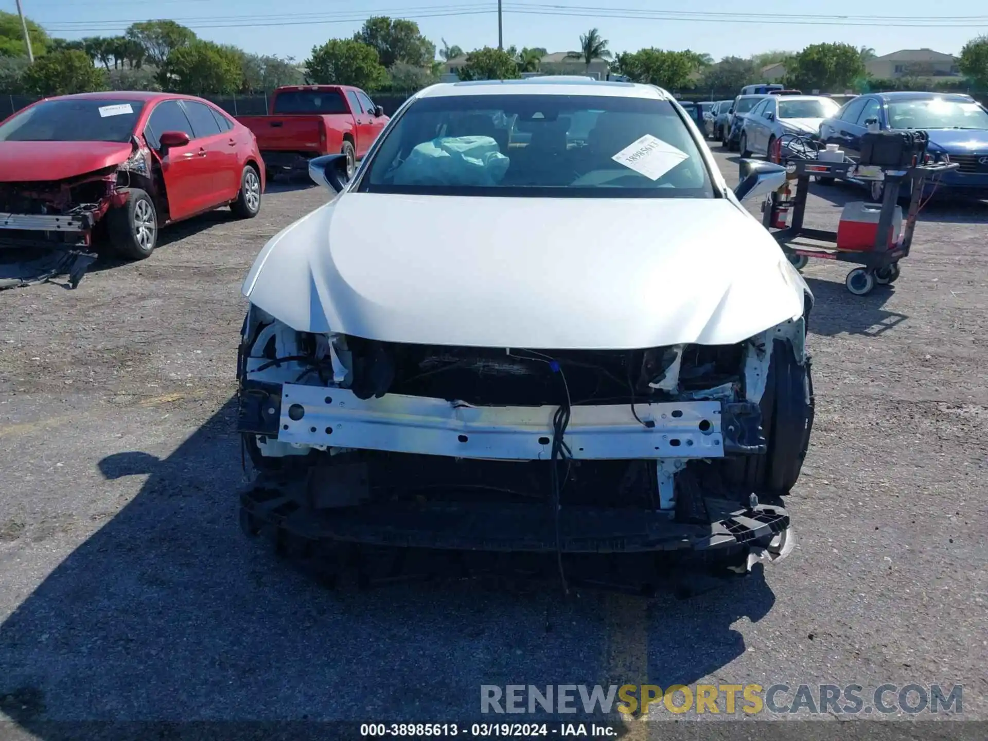 12 Photograph of a damaged car 58ADZ1B11NU134863 LEXUS ES 350 2022