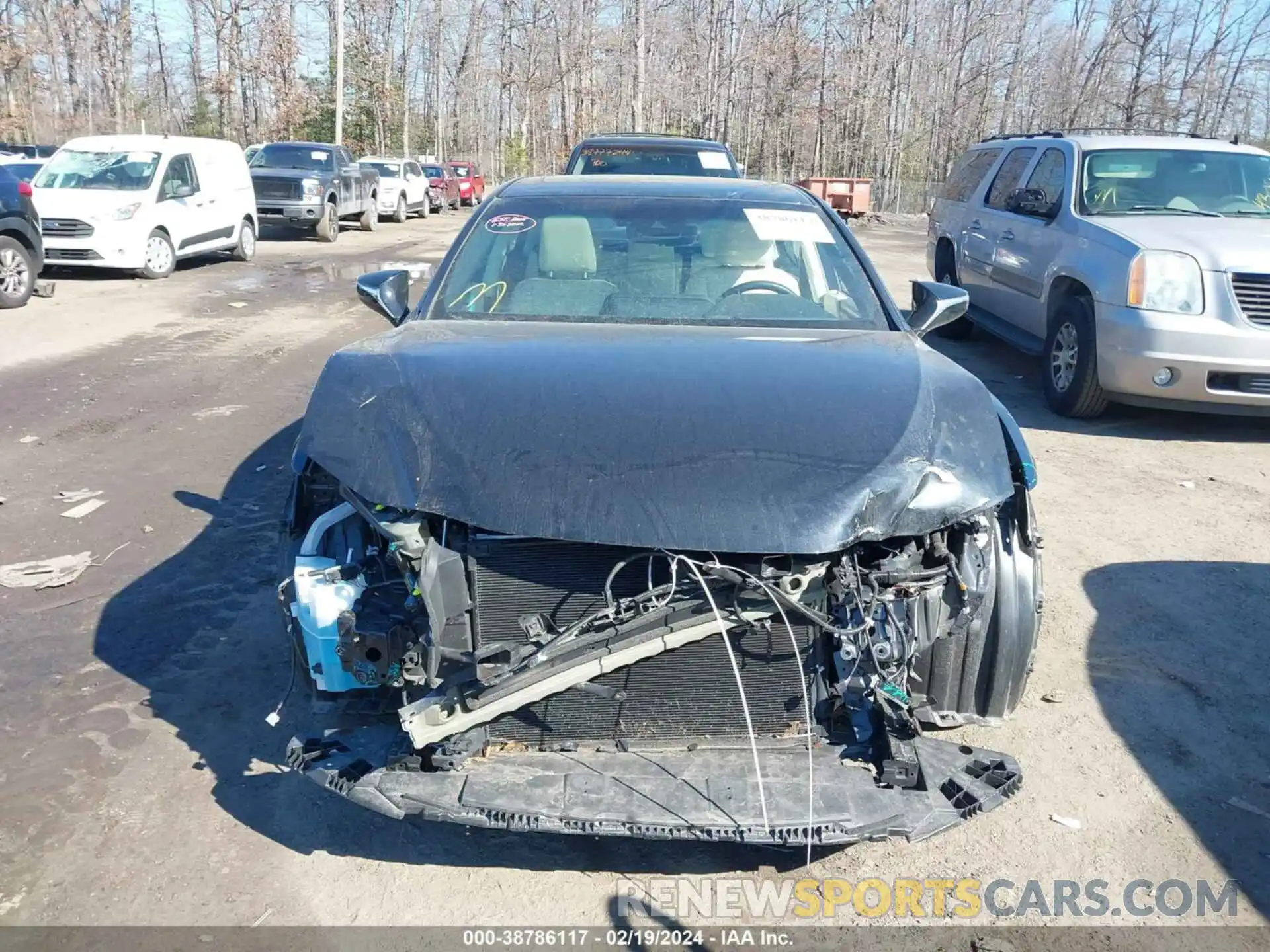 12 Photograph of a damaged car 58ADZ1B14NU114381 LEXUS ES 350 2022