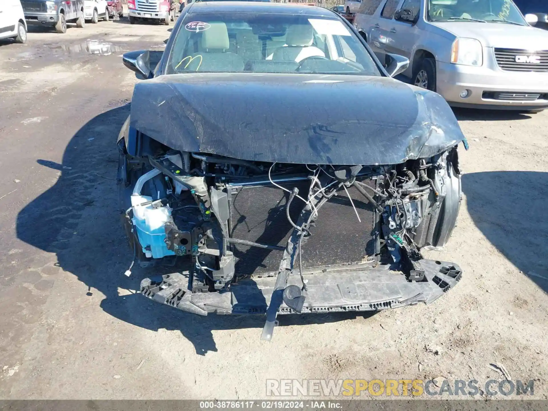 6 Photograph of a damaged car 58ADZ1B14NU114381 LEXUS ES 350 2022