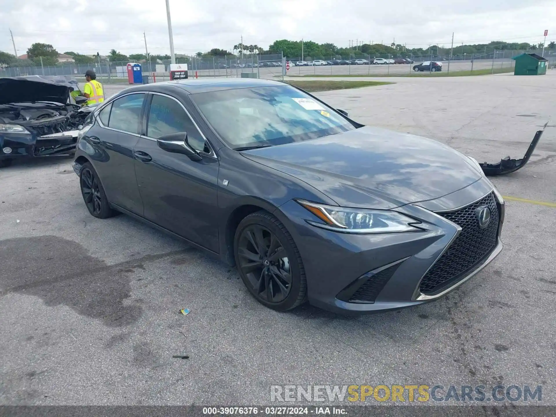 1 Photograph of a damaged car 58AJZ1B16PU157285 LEXUS ES 350 2023