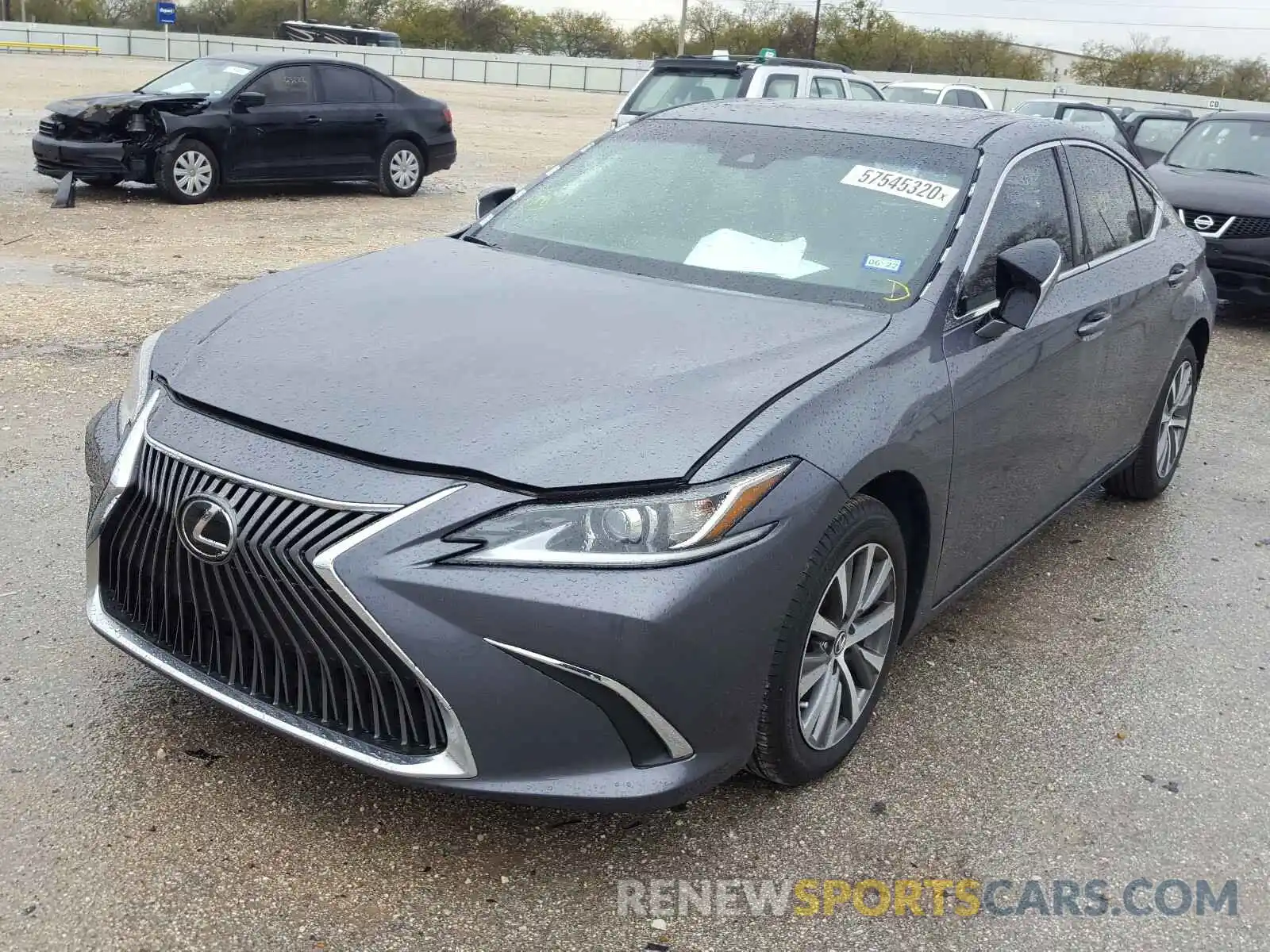 2 Photograph of a damaged car 58ACZ1B16LU056041 LEXUS ES 350 BAS 2020