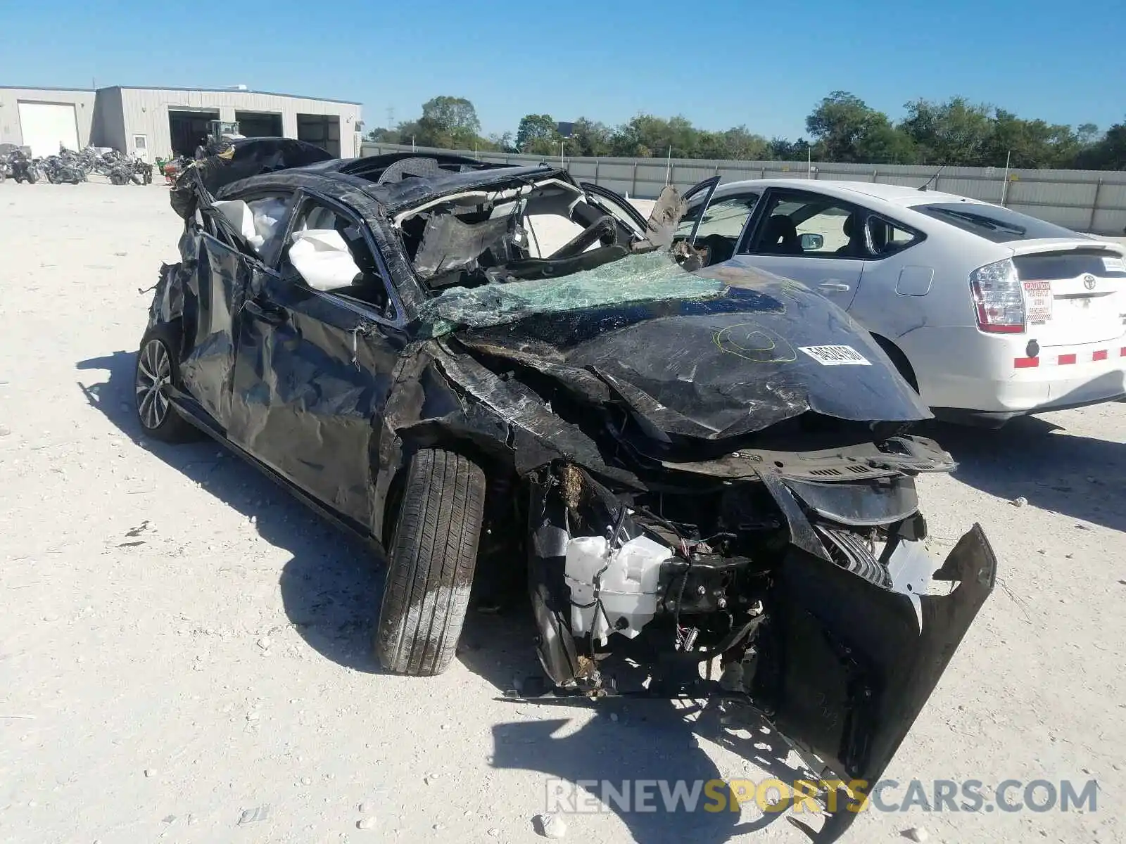 1 Photograph of a damaged car 58ACZ1B19LU079958 LEXUS ES 350 BAS 2020