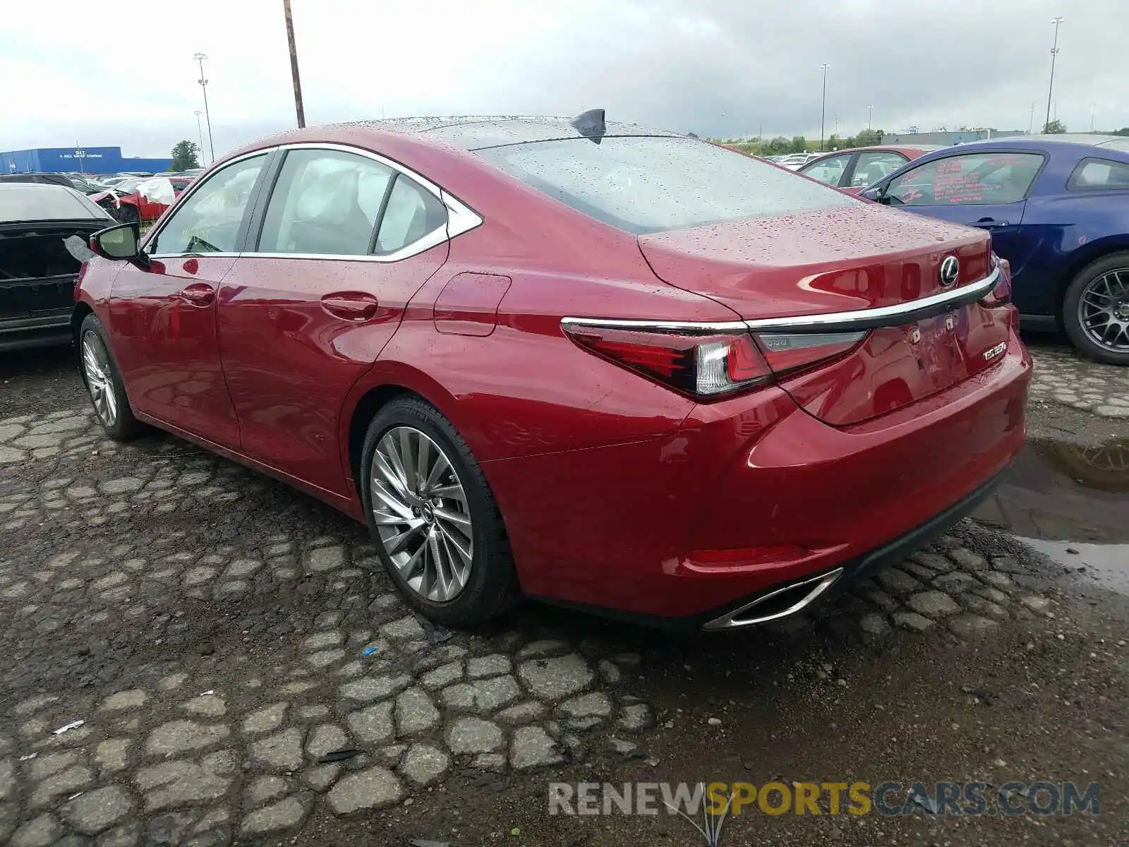 3 Фотография поврежденного автомобиля 58AEZ1B17LU075819 LEXUS ES 350 LUX 2020