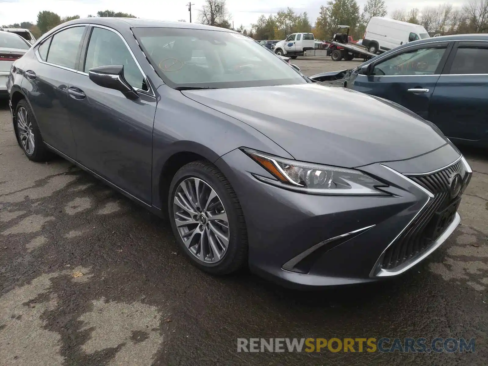 1 Photograph of a damaged car 58AD11D12MU001807 LEXUS ES250 2021