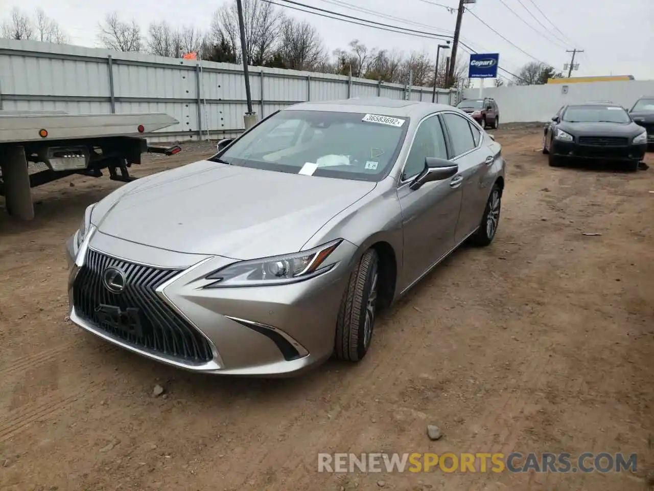 2 Photograph of a damaged car 58AD11D12MU005324 LEXUS ES250 2021