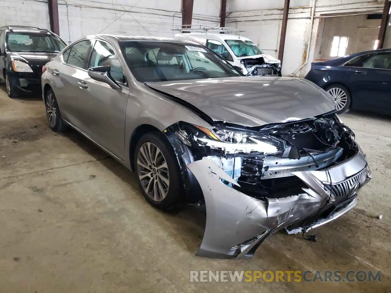 1 Photograph of a damaged car 58AD11D13MU005204 LEXUS ES250 2021