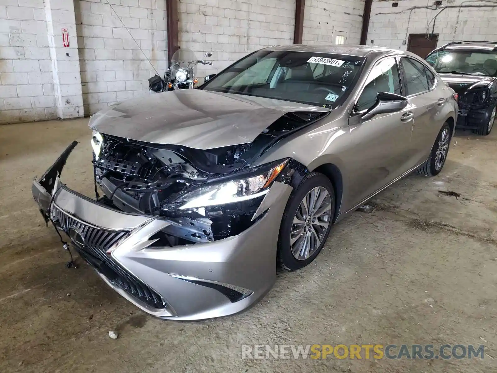 2 Photograph of a damaged car 58AD11D13MU005204 LEXUS ES250 2021