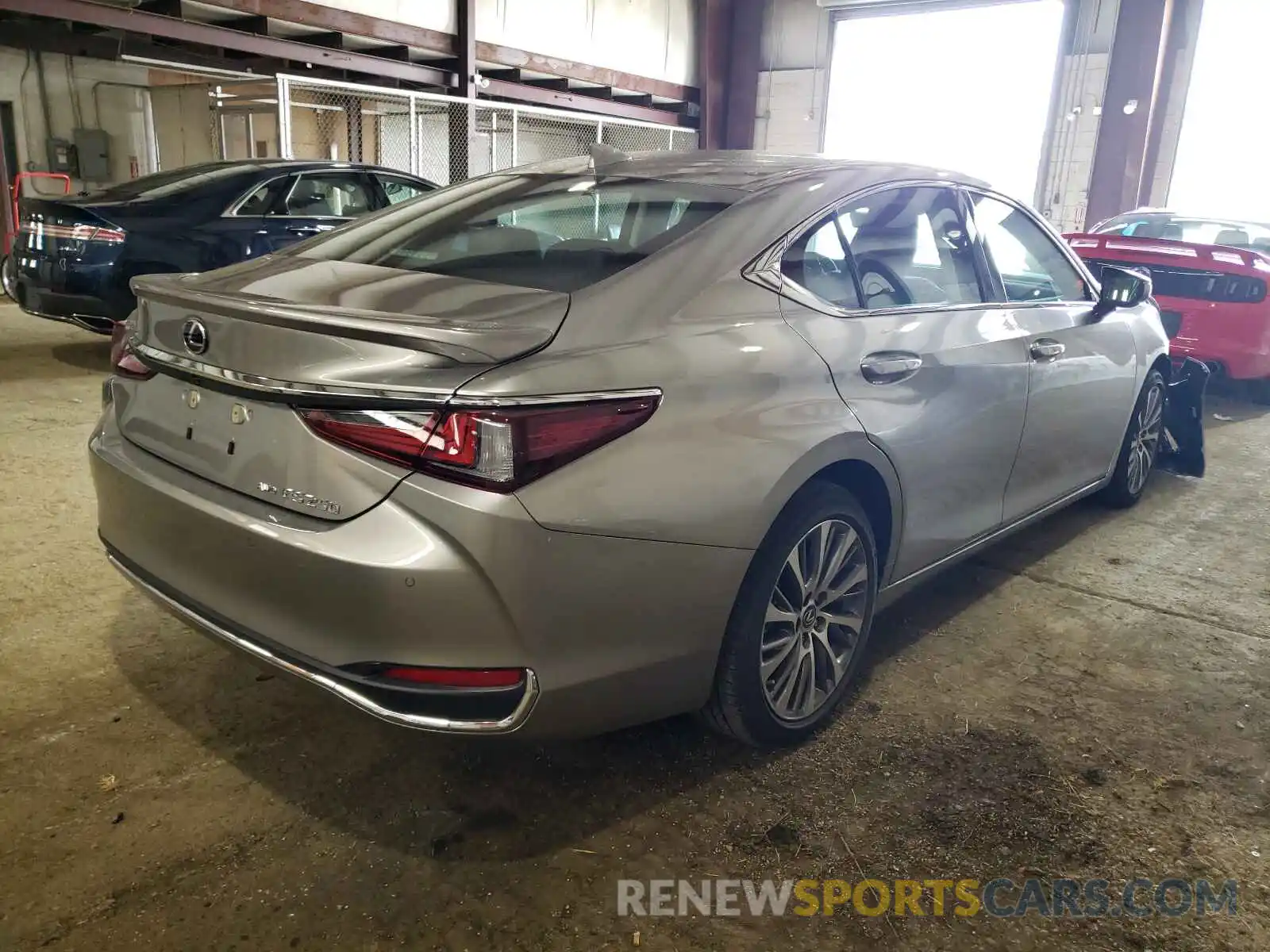 4 Photograph of a damaged car 58AD11D13MU005204 LEXUS ES250 2021