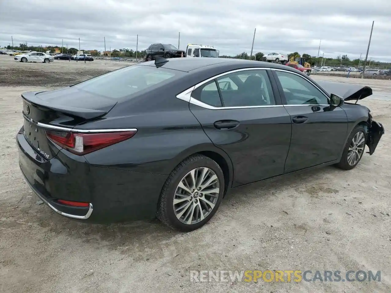 3 Photograph of a damaged car 58AD11D13MU006787 LEXUS ES250 2021