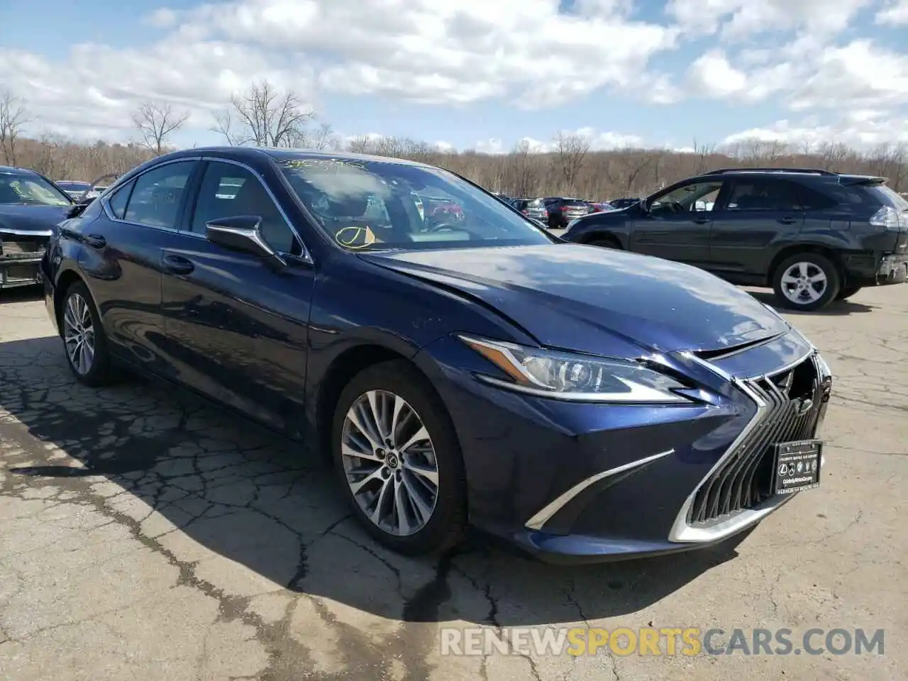 1 Photograph of a damaged car 58AD11D14MU006281 LEXUS ES250 2021