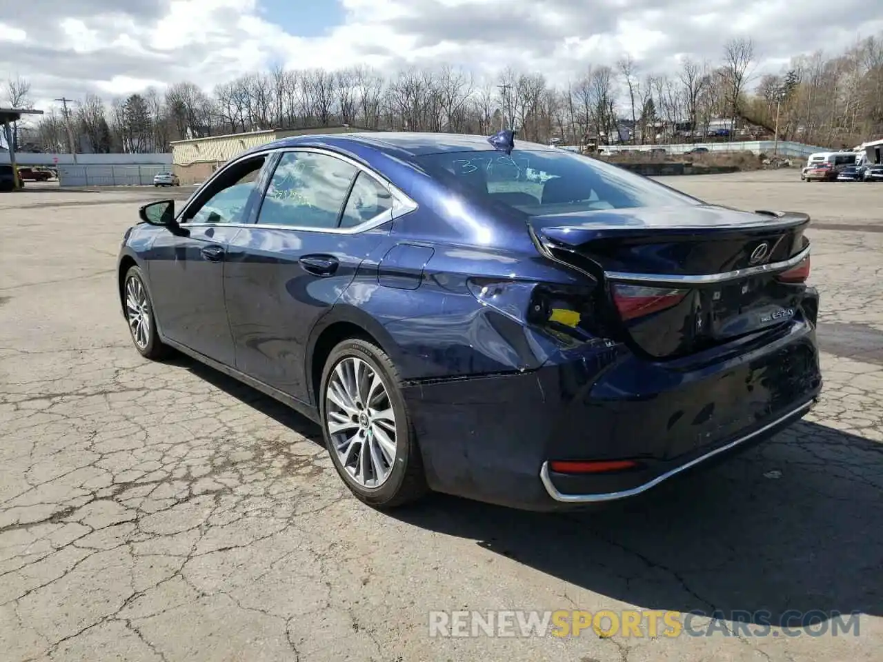 3 Photograph of a damaged car 58AD11D14MU006281 LEXUS ES250 2021