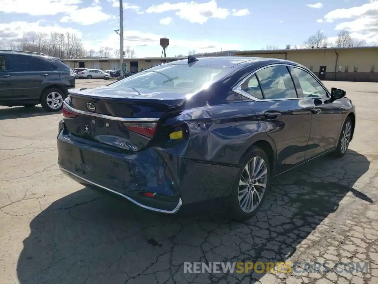 4 Photograph of a damaged car 58AD11D14MU006281 LEXUS ES250 2021