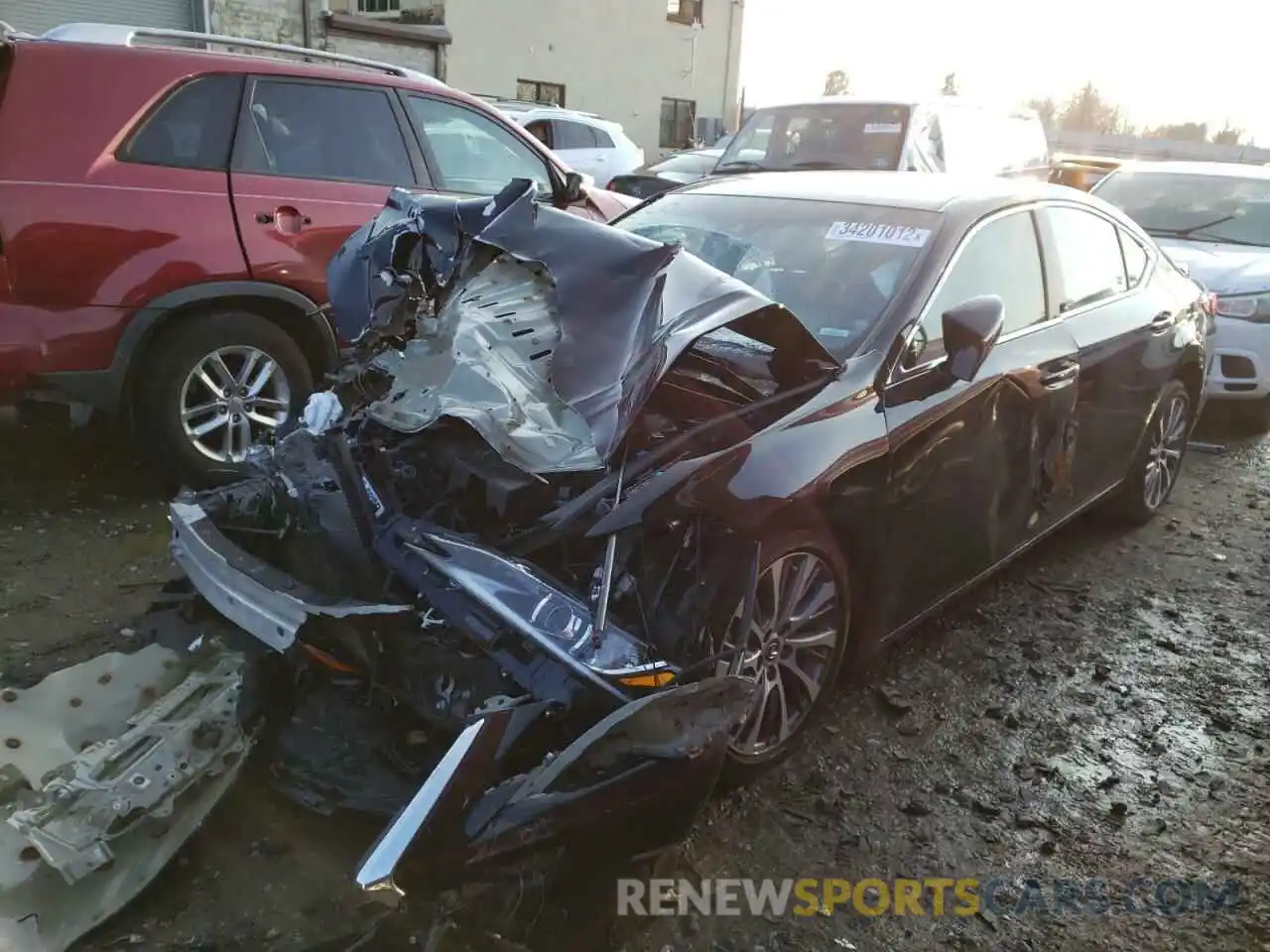 2 Photograph of a damaged car 58AD11D15MU002174 LEXUS ES250 2021