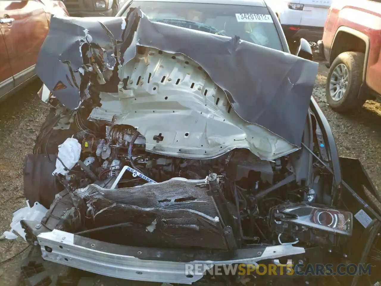 7 Photograph of a damaged car 58AD11D15MU002174 LEXUS ES250 2021