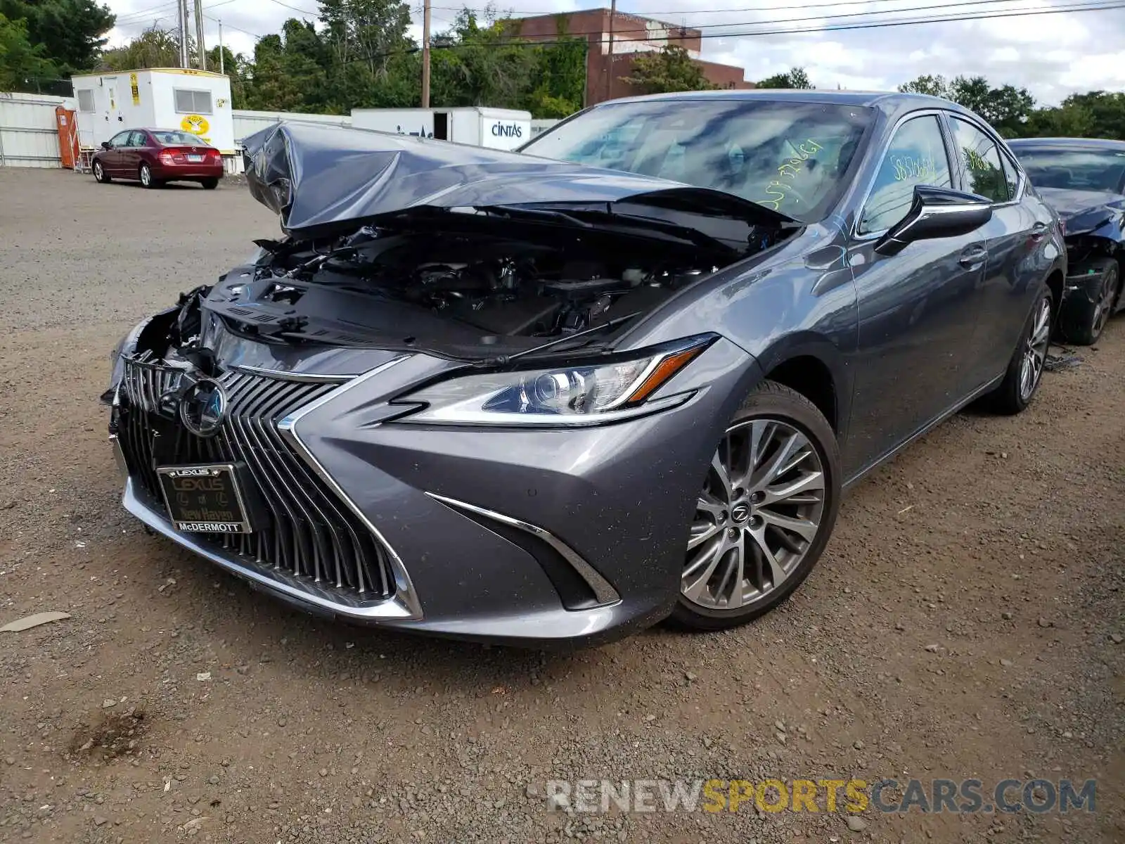 2 Photograph of a damaged car 58AD11D15MU004961 LEXUS ES250 2021