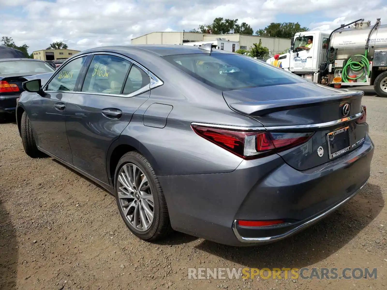 3 Photograph of a damaged car 58AD11D15MU004961 LEXUS ES250 2021