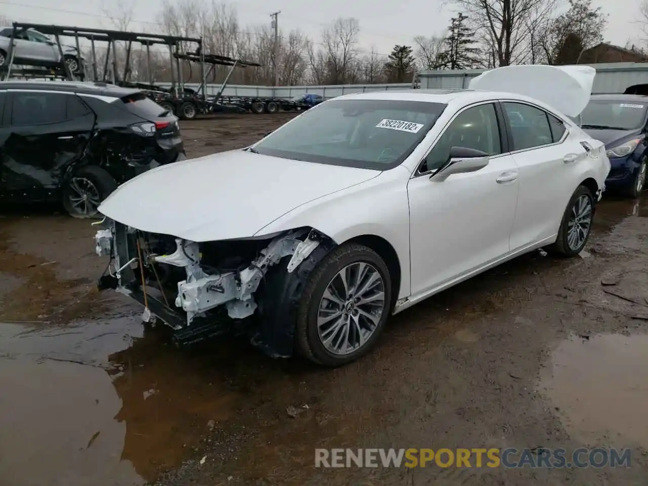 2 Photograph of a damaged car 58AD11D16MU002152 LEXUS ES250 2021