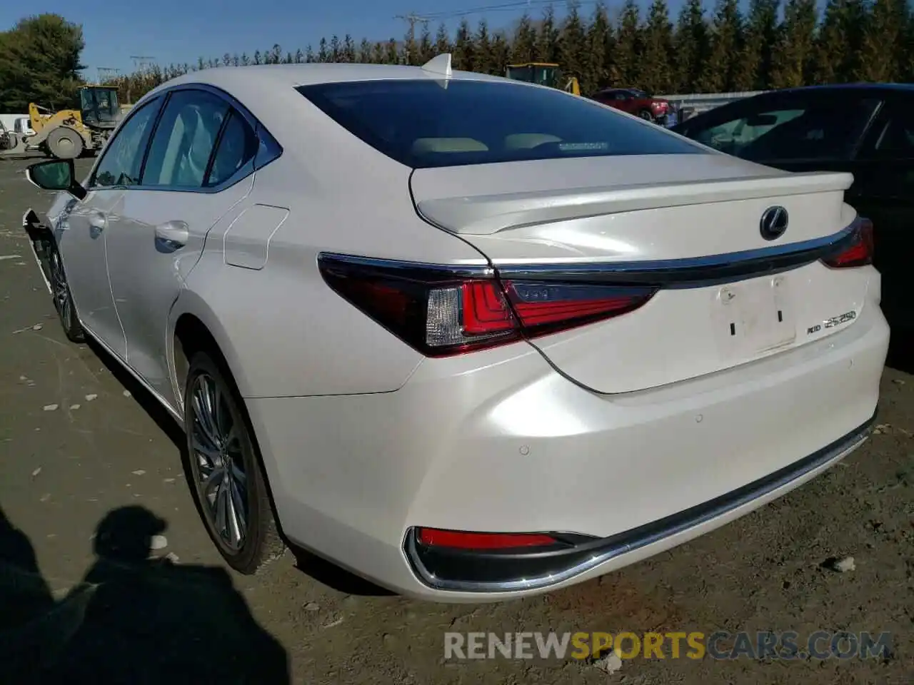 3 Photograph of a damaged car 58AD11D17MU005352 LEXUS ES250 2021