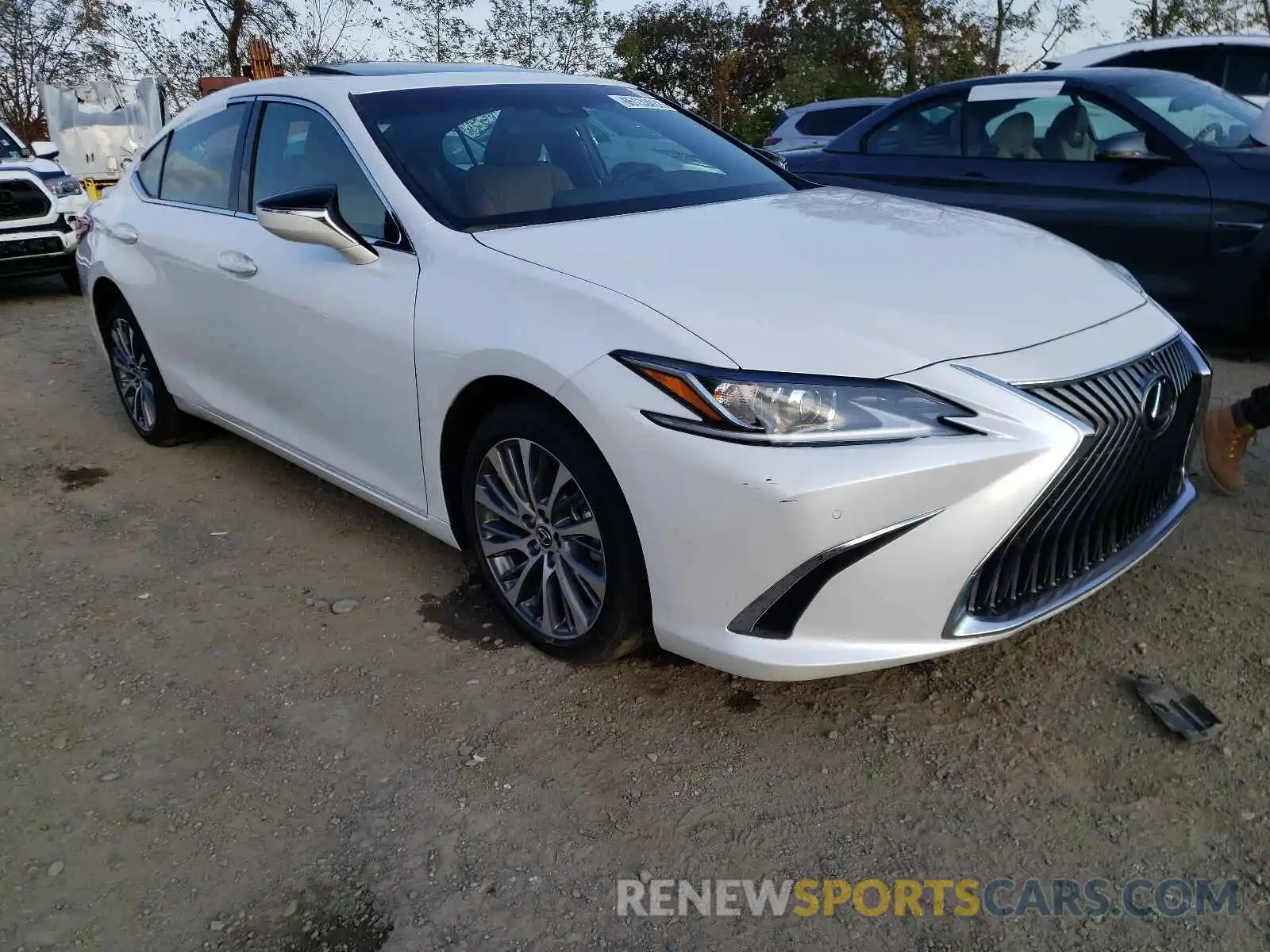 1 Photograph of a damaged car 58AD11D17MU007876 LEXUS ES250 2021