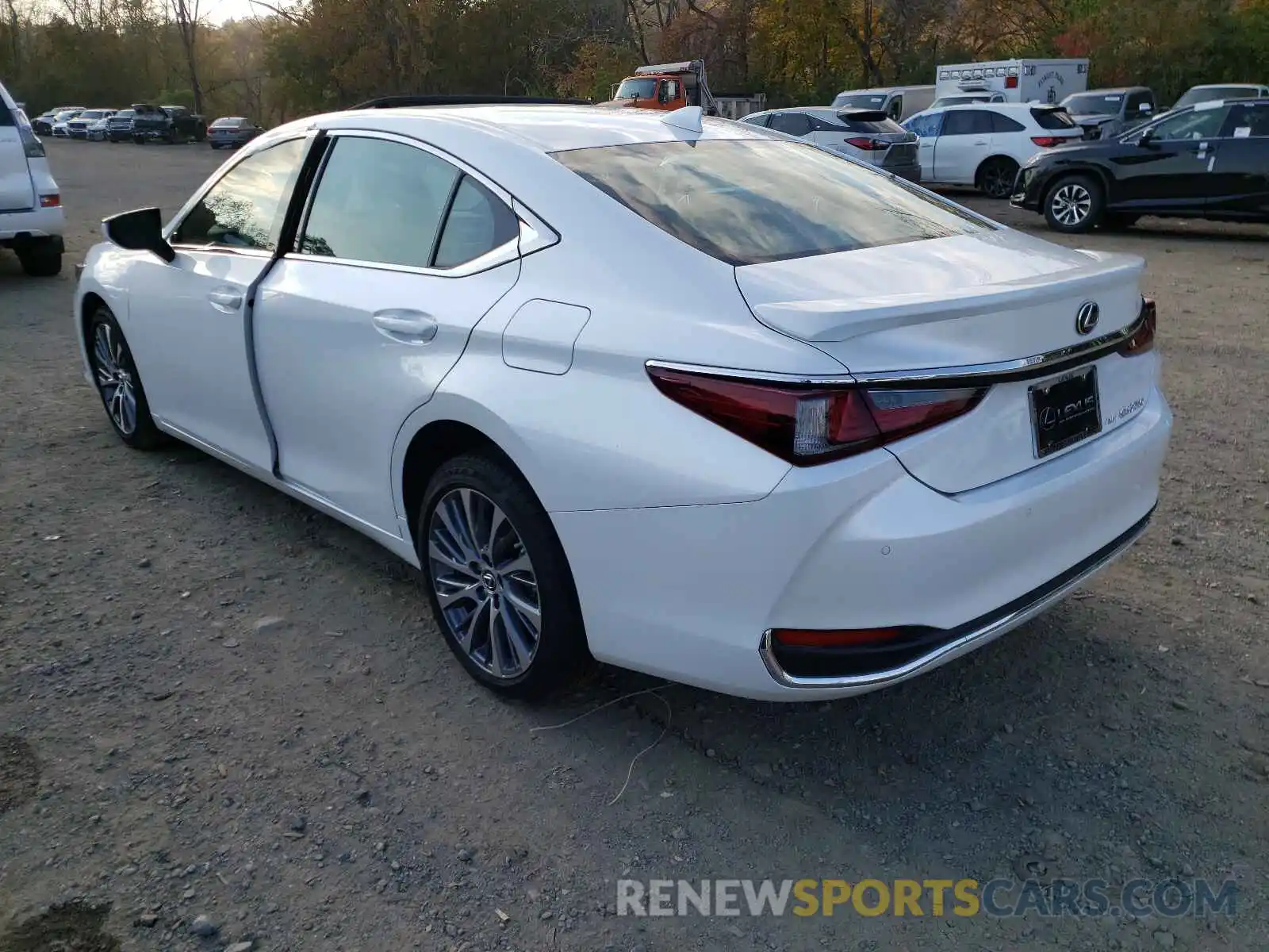 3 Photograph of a damaged car 58AD11D17MU007876 LEXUS ES250 2021