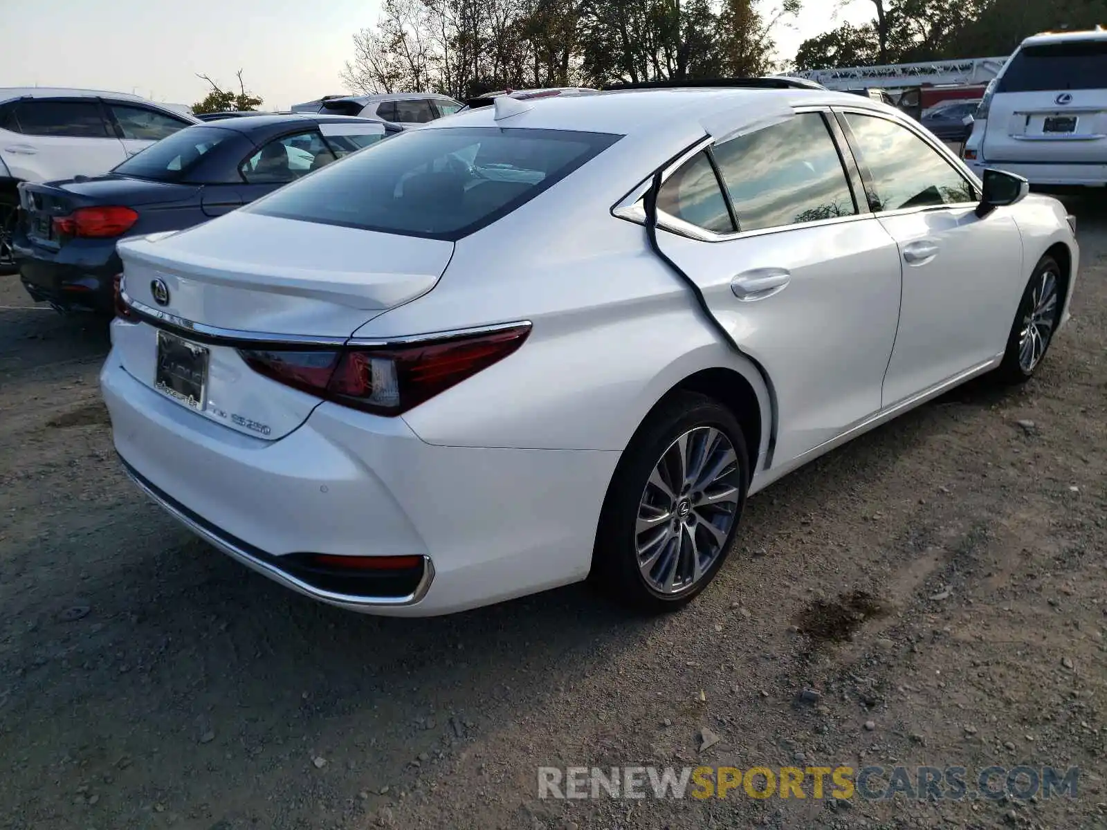 4 Photograph of a damaged car 58AD11D17MU007876 LEXUS ES250 2021