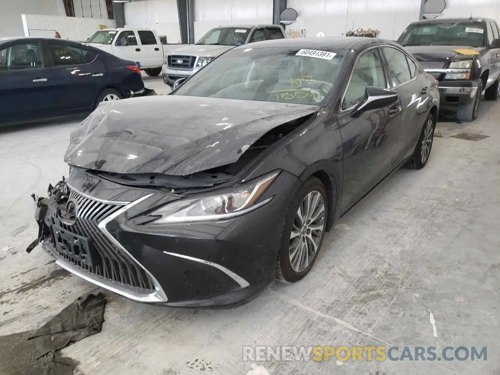 2 Фотография поврежденного автомобиля 58AD11D19MU001559 LEXUS ES250 2021