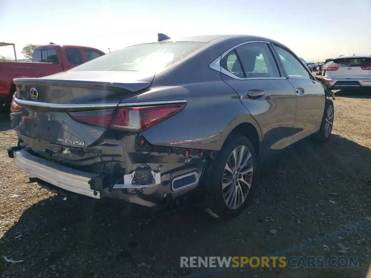 4 Photograph of a damaged car 58AD11D19MU002792 LEXUS ES250 2021