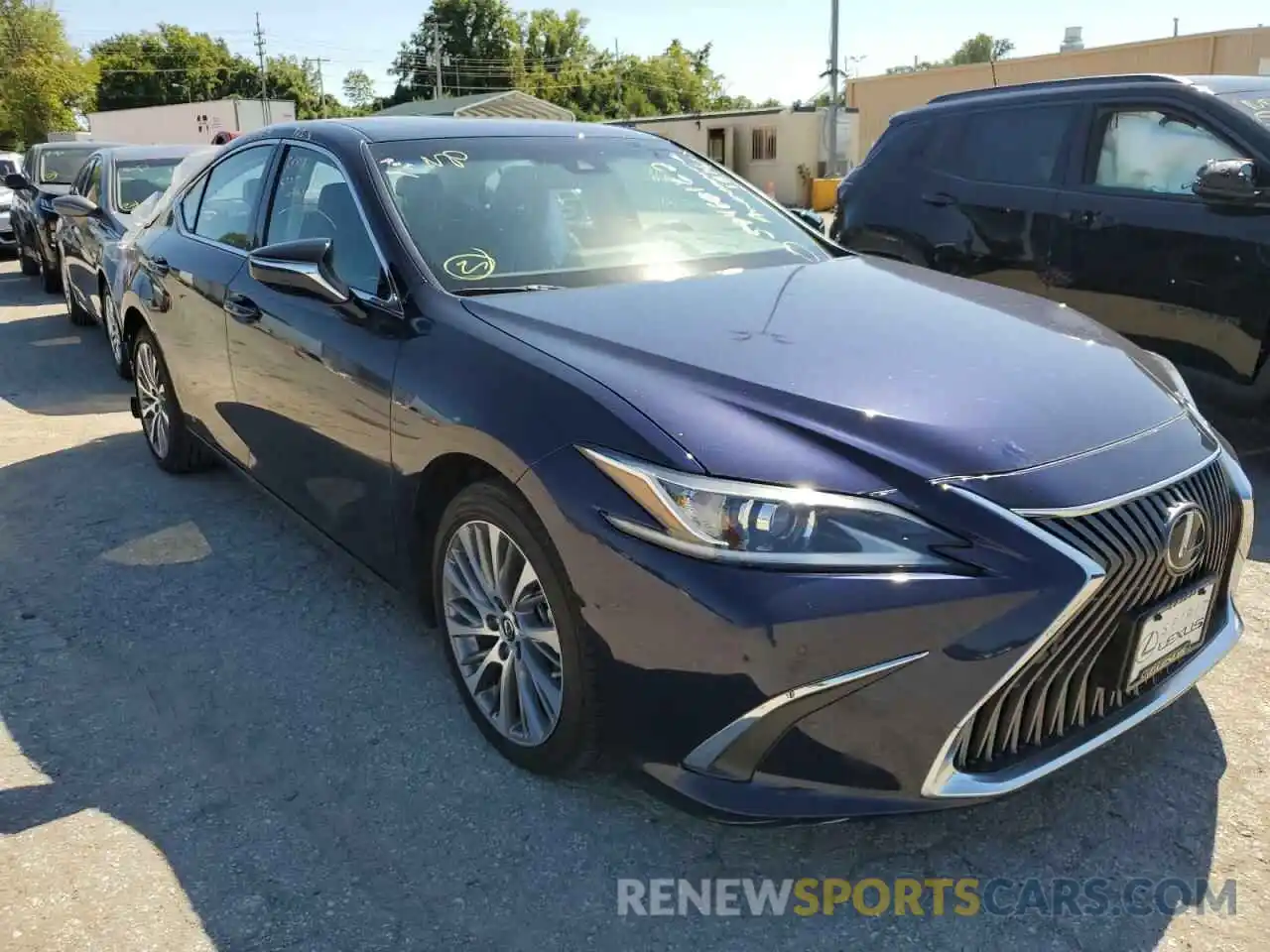 1 Photograph of a damaged car 58AD11D19MU005918 LEXUS ES250 2021