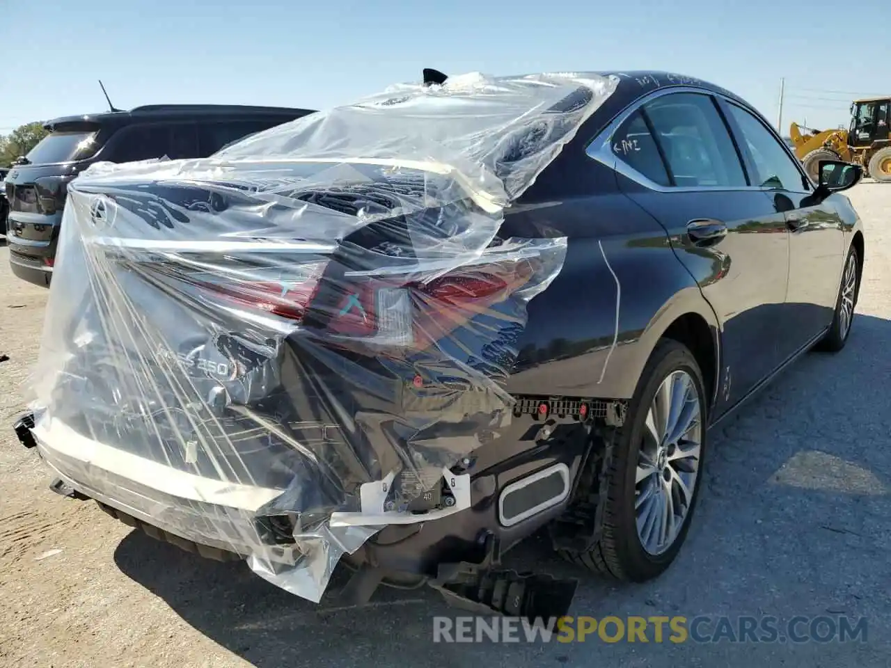 4 Photograph of a damaged car 58AD11D19MU005918 LEXUS ES250 2021