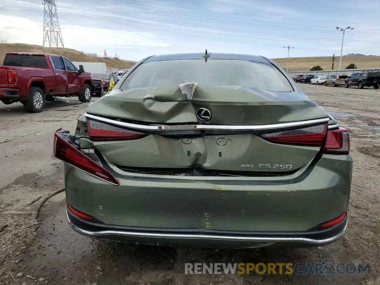 6 Photograph of a damaged car 58AD11D1XMU002929 LEXUS ES250 2021