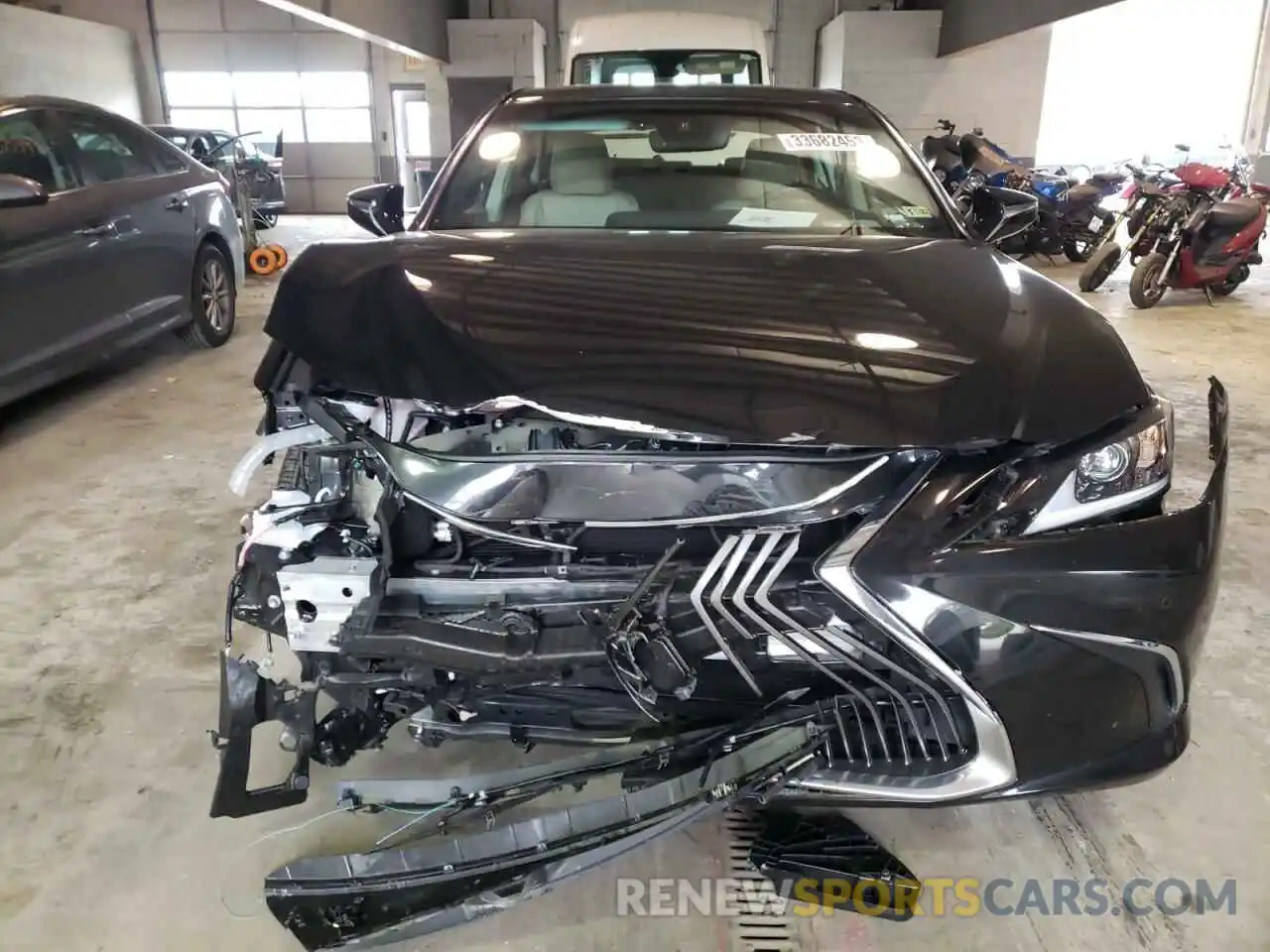 9 Photograph of a damaged car 58AD11D1XMU003966 LEXUS ES250 2021