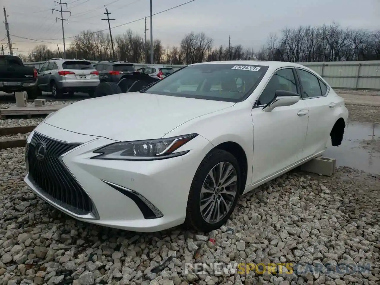 2 Photograph of a damaged car 58AD11D1XMU005281 LEXUS ES250 2021