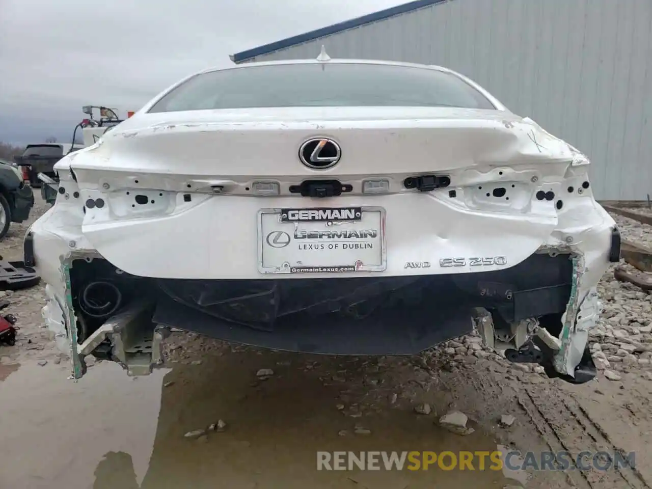 9 Photograph of a damaged car 58AD11D1XMU005281 LEXUS ES250 2021