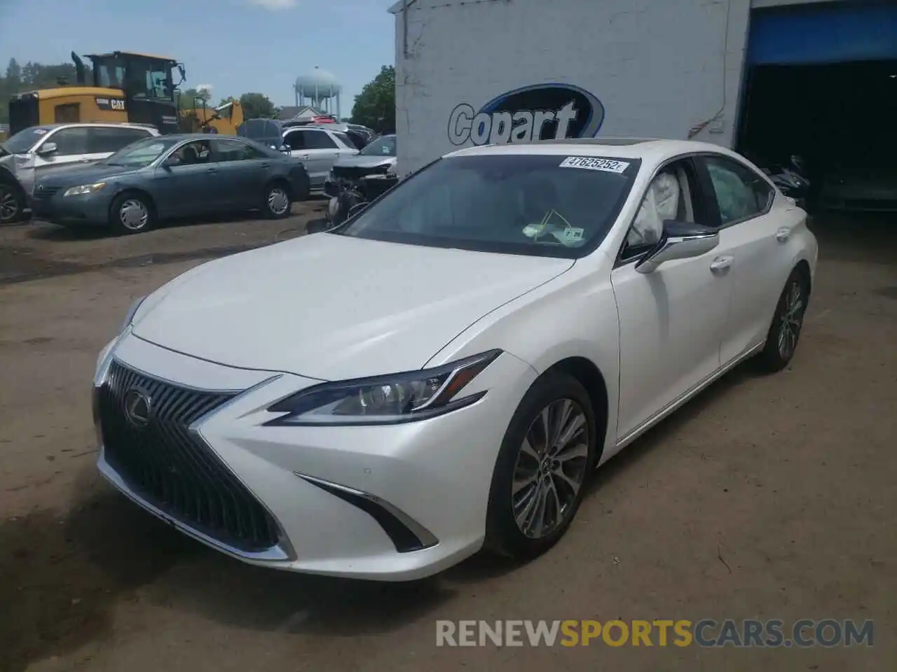 2 Photograph of a damaged car 58AD11D1XMU005605 LEXUS ES250 2021