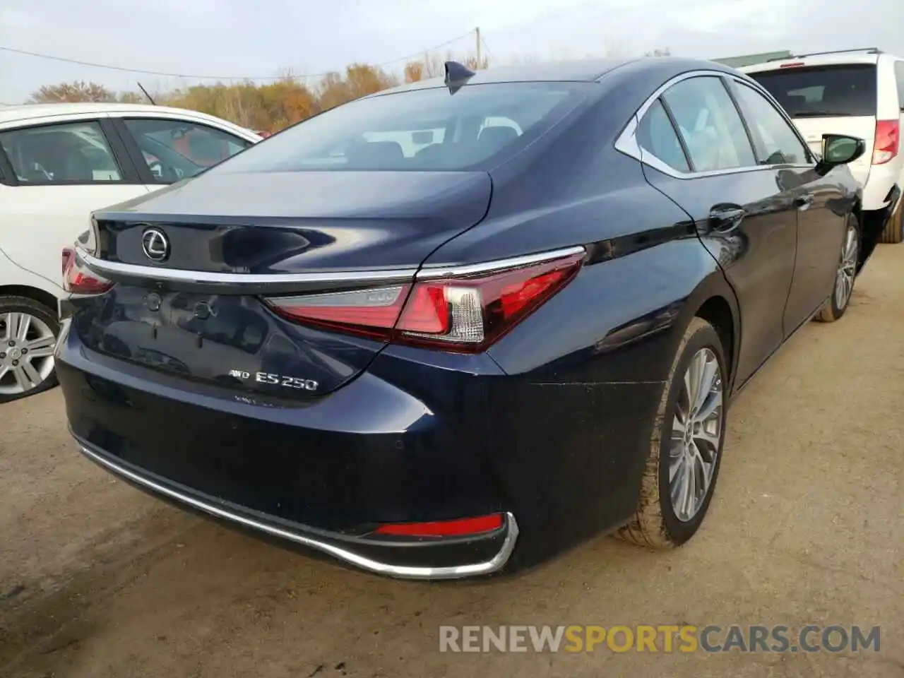 4 Photograph of a damaged car 58AD11D1XMU006155 LEXUS ES250 2021