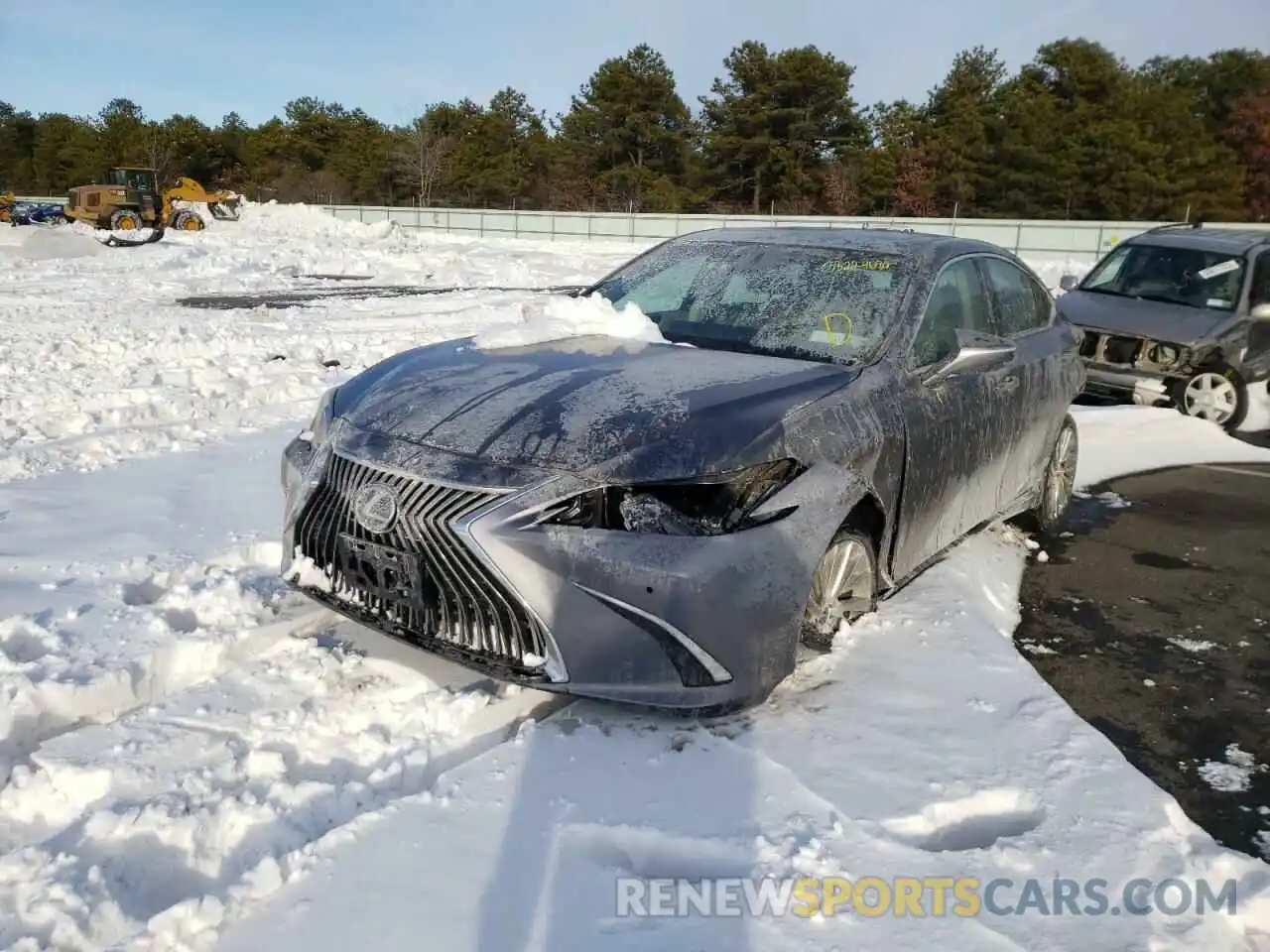 2 Photograph of a damaged car 58AE11D11MU004606 LEXUS ES250 2021