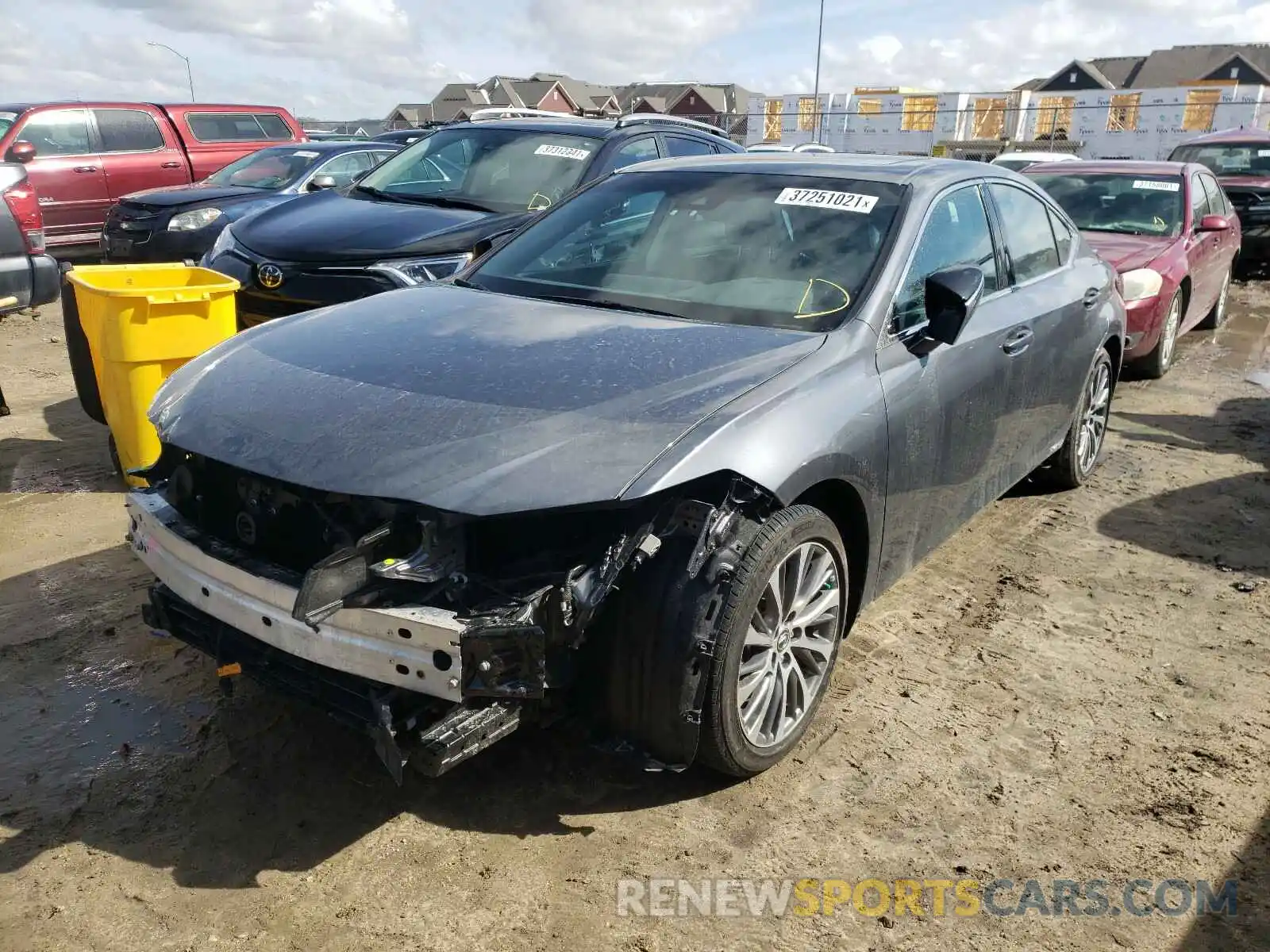 2 Photograph of a damaged car 58AB21B10KU001339 LEXUS ES300 2019