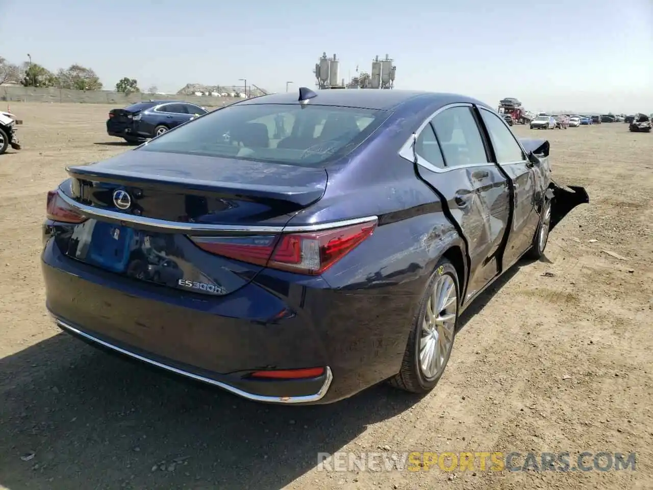 4 Фотография поврежденного автомобиля 58AB21B13KU001545 LEXUS ES300 2019