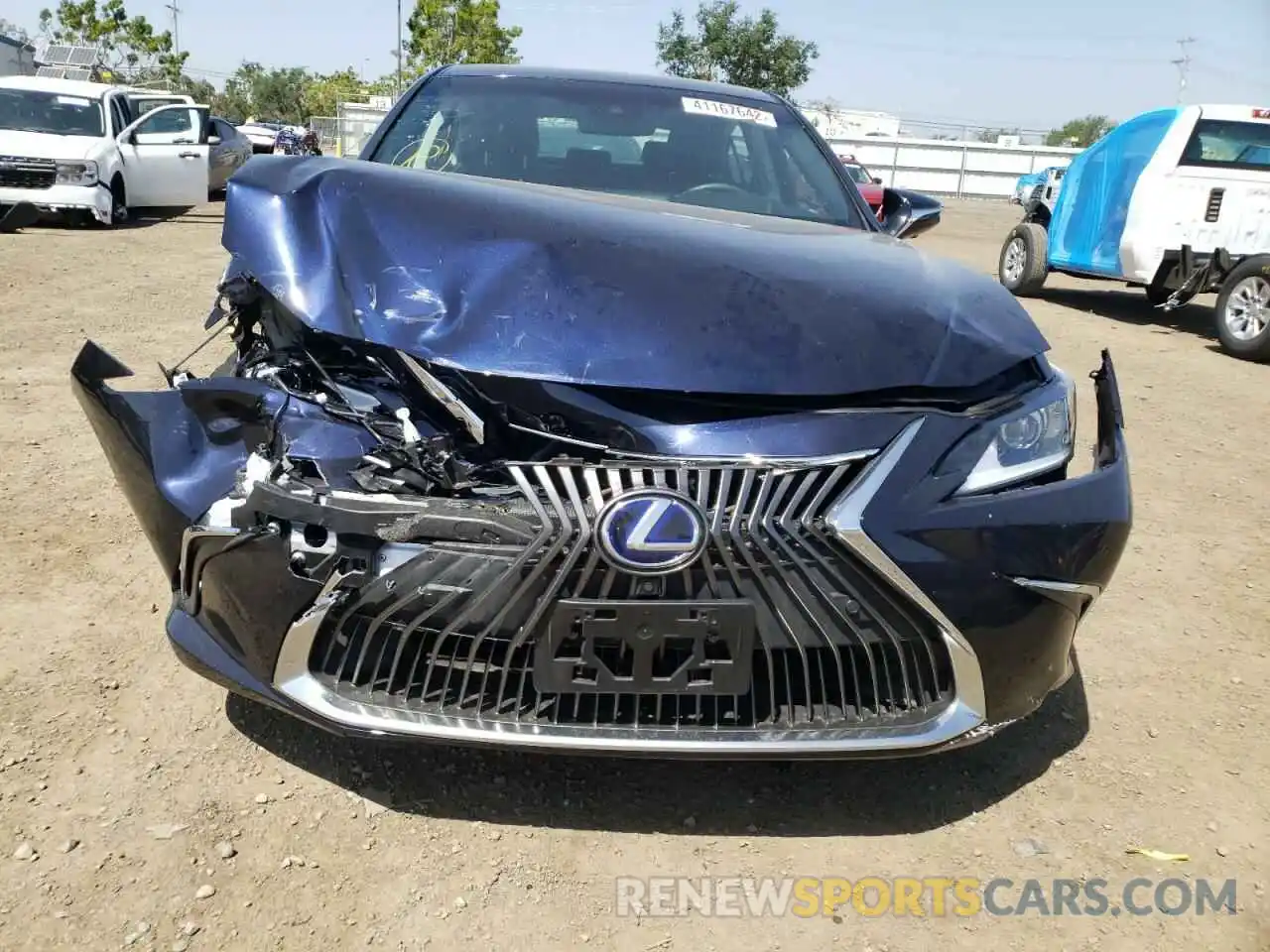 9 Фотография поврежденного автомобиля 58AB21B13KU001545 LEXUS ES300 2019