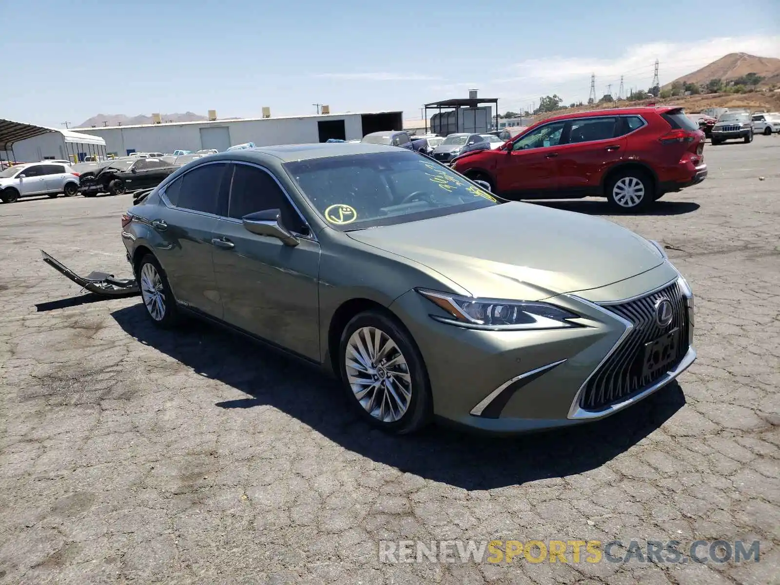 1 Photograph of a damaged car 58AB21B13KU004297 LEXUS ES300 2019