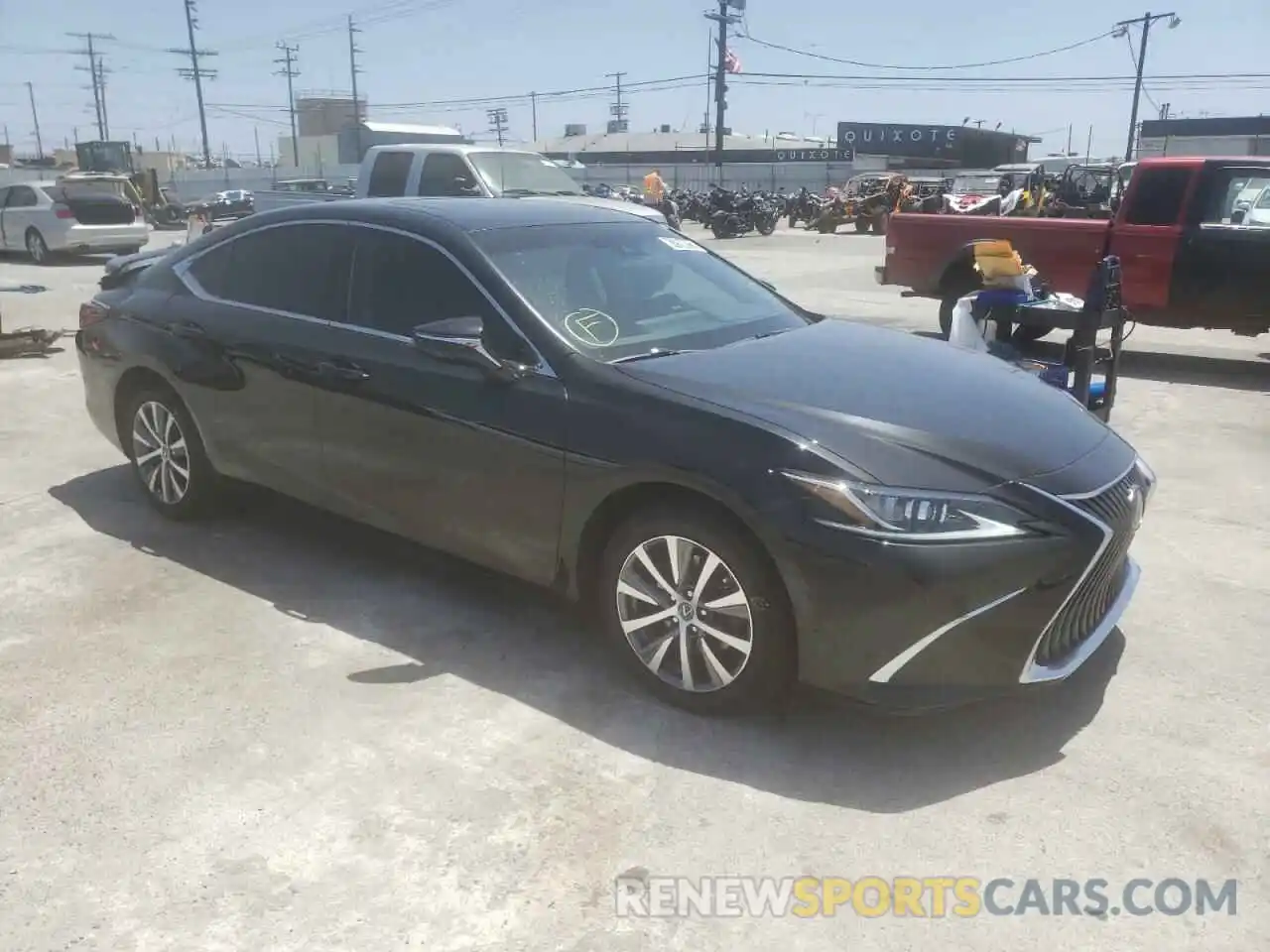 1 Photograph of a damaged car 58AB21B15KU001059 LEXUS ES300 2019