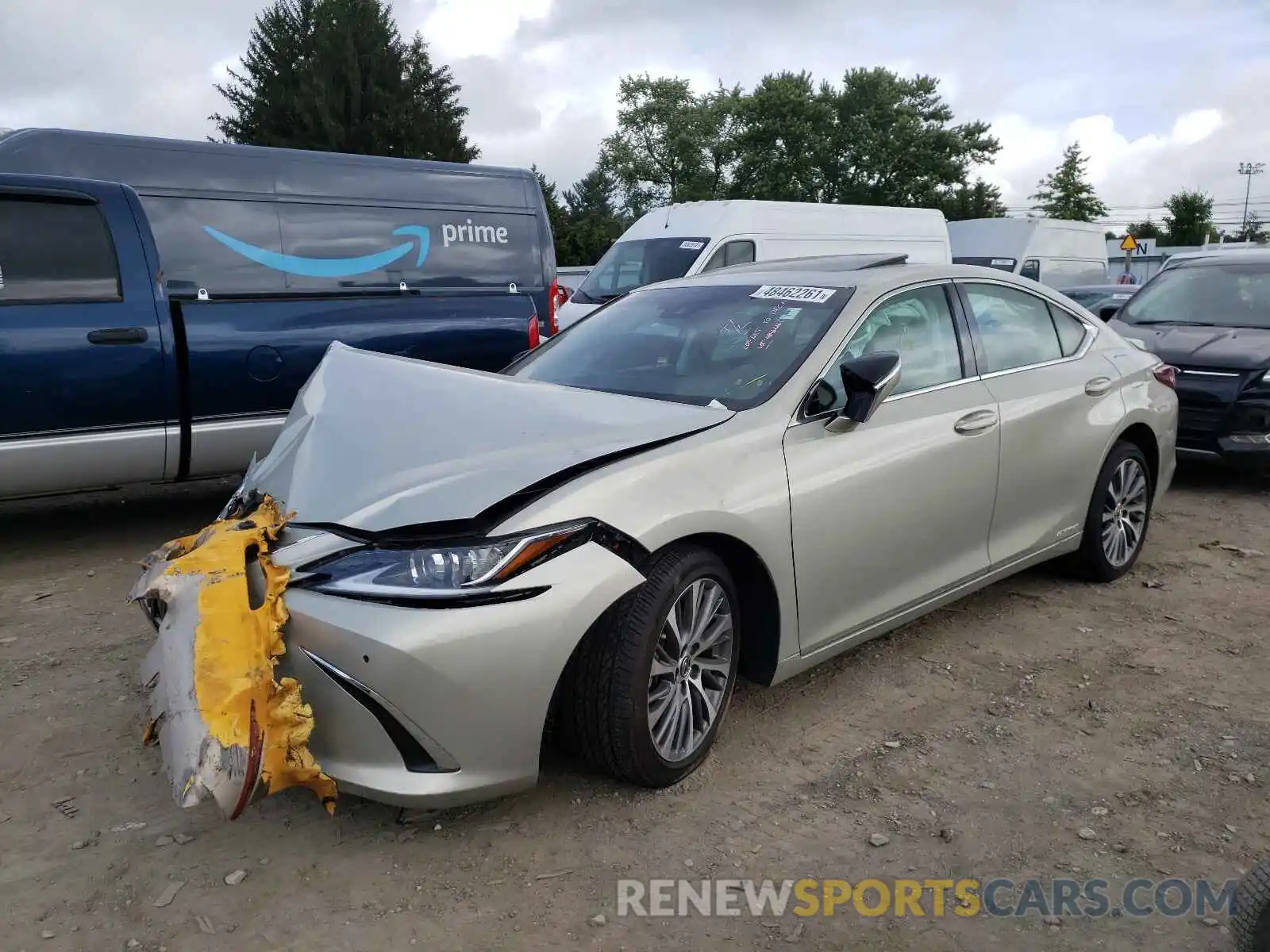 2 Фотография поврежденного автомобиля 58AB21B15KU001563 LEXUS ES300 2019