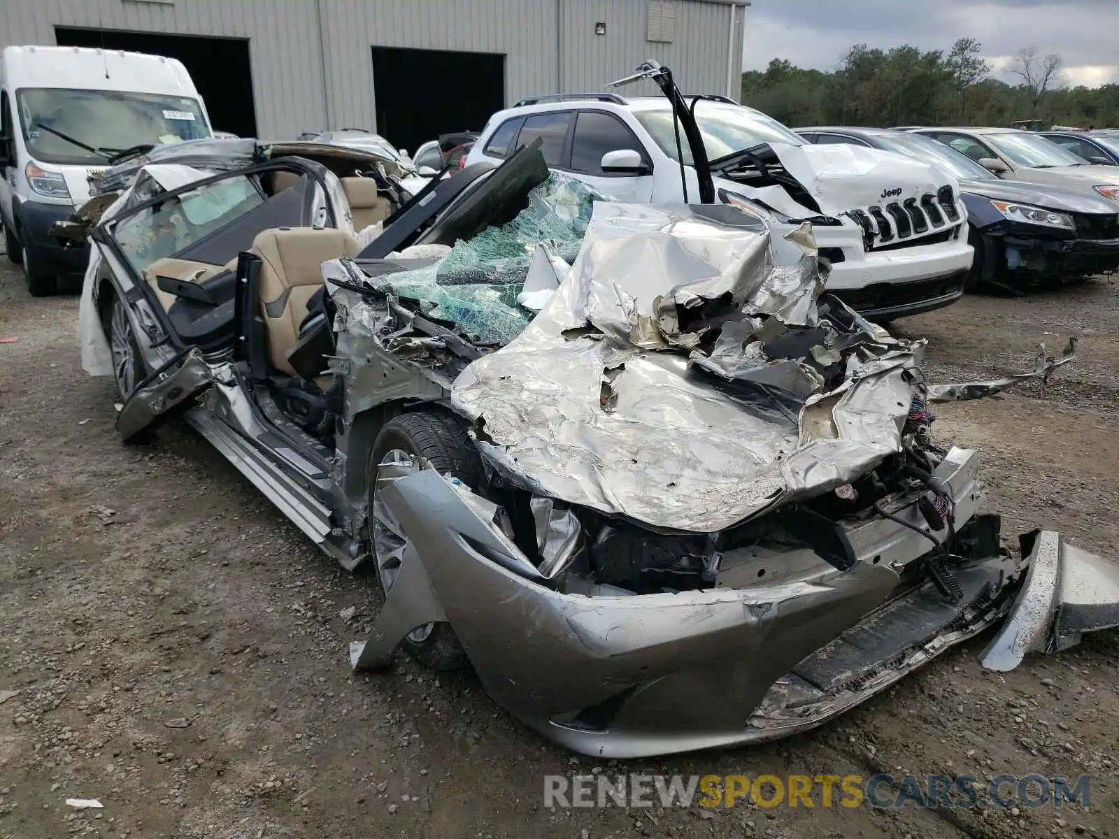 1 Photograph of a damaged car 58AB21B15KU003457 LEXUS ES300 2019