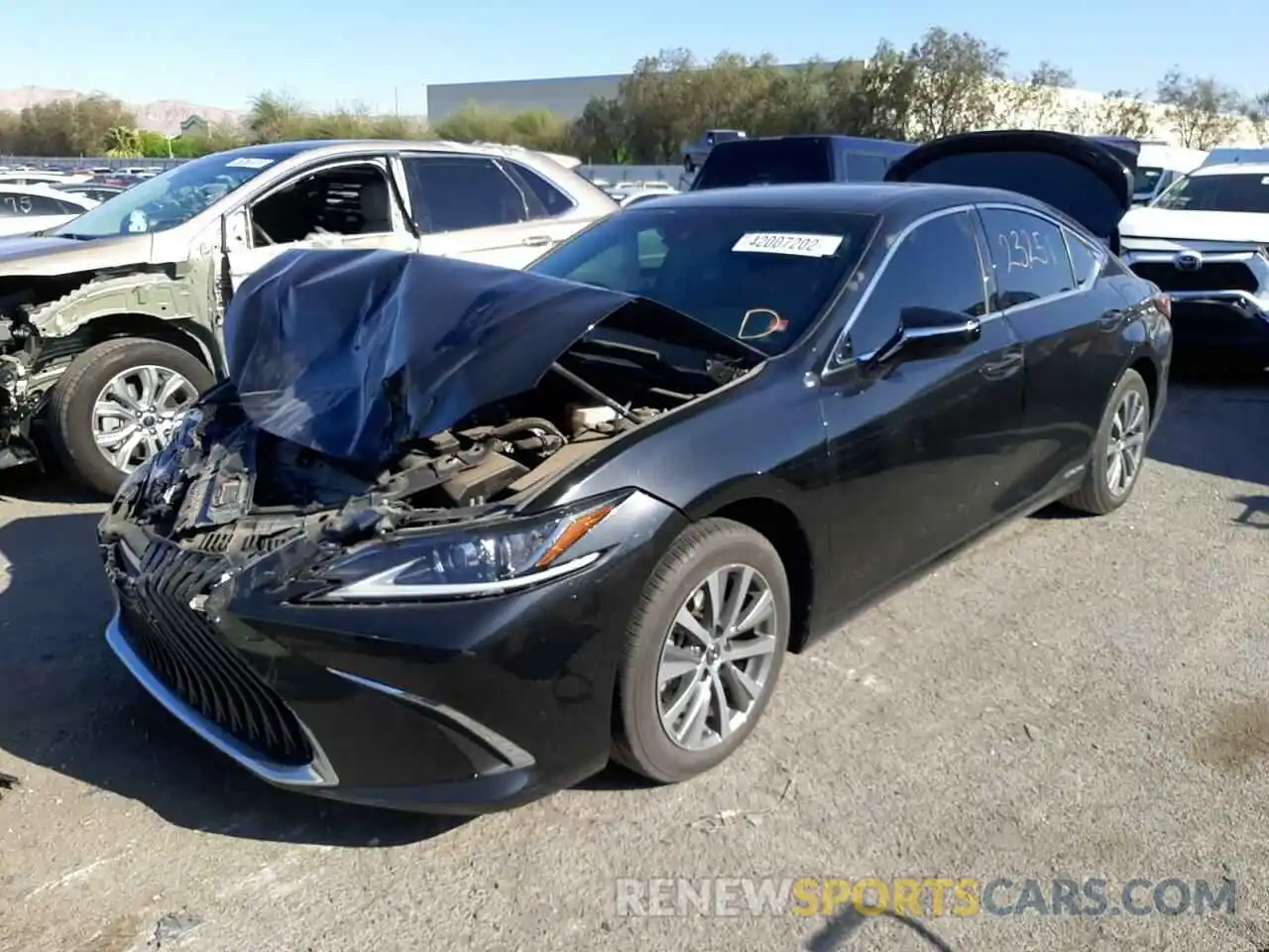 2 Photograph of a damaged car 58AB21B16KU002432 LEXUS ES300 2019