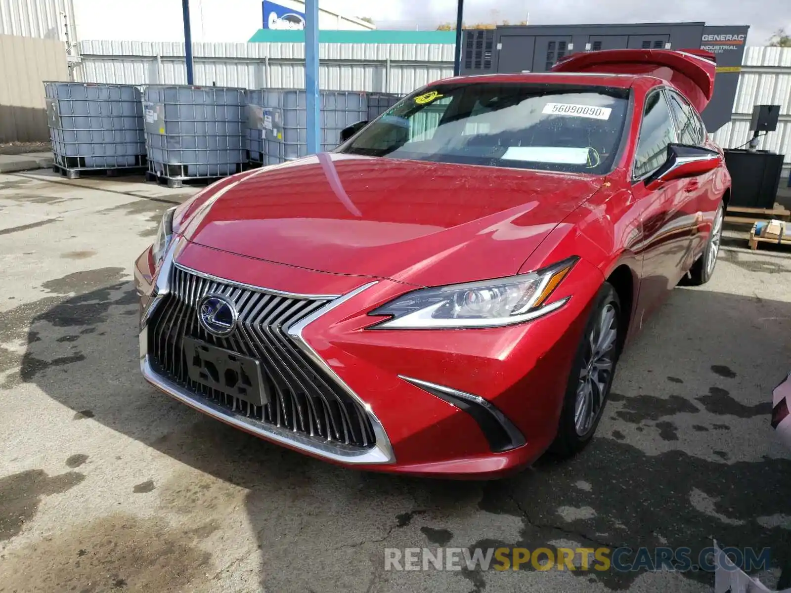 2 Photograph of a damaged car 58AB21B16KU002737 LEXUS ES300 2019