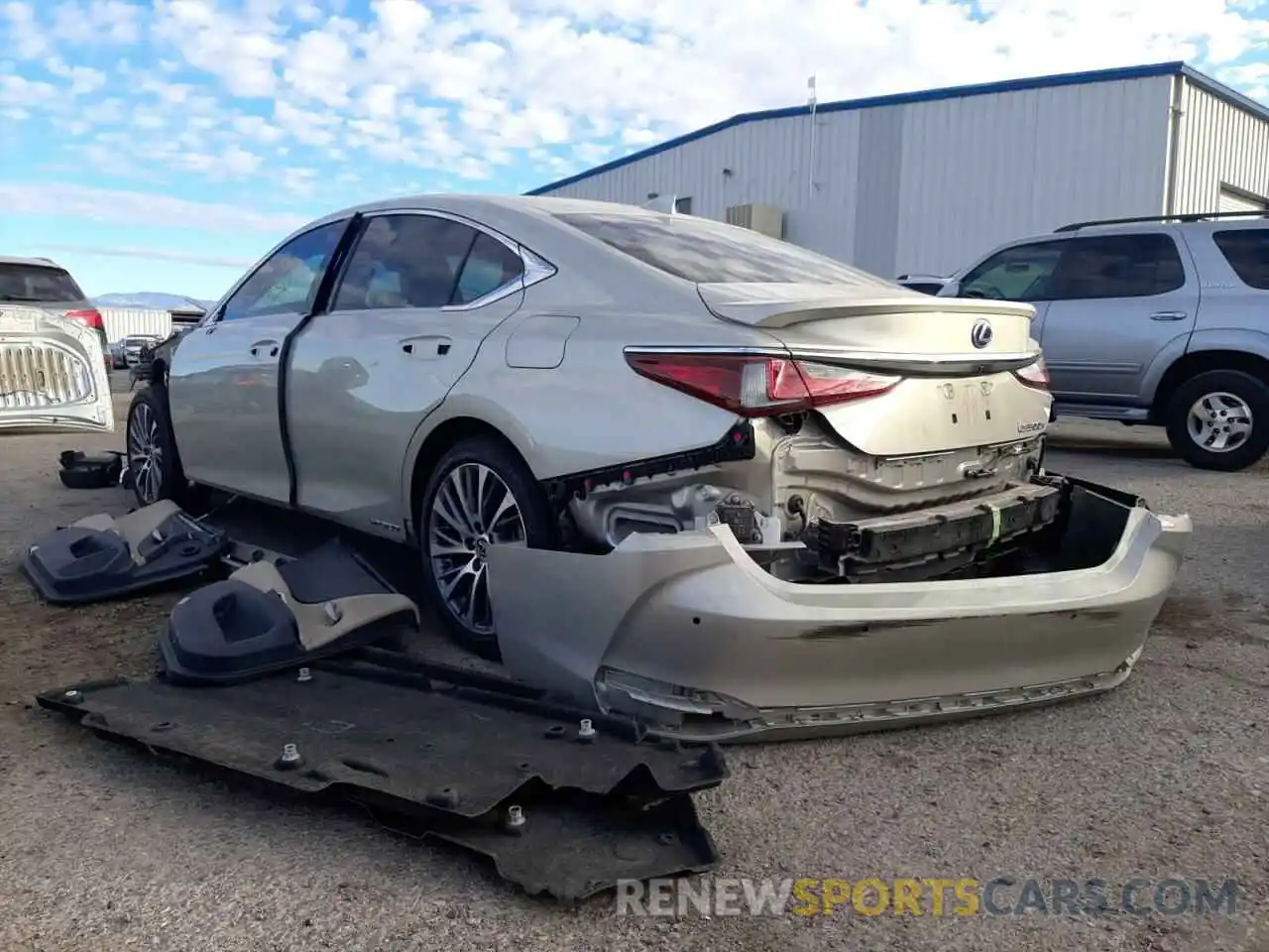 3 Photograph of a damaged car 58AB21B18KU001511 LEXUS ES300 2019