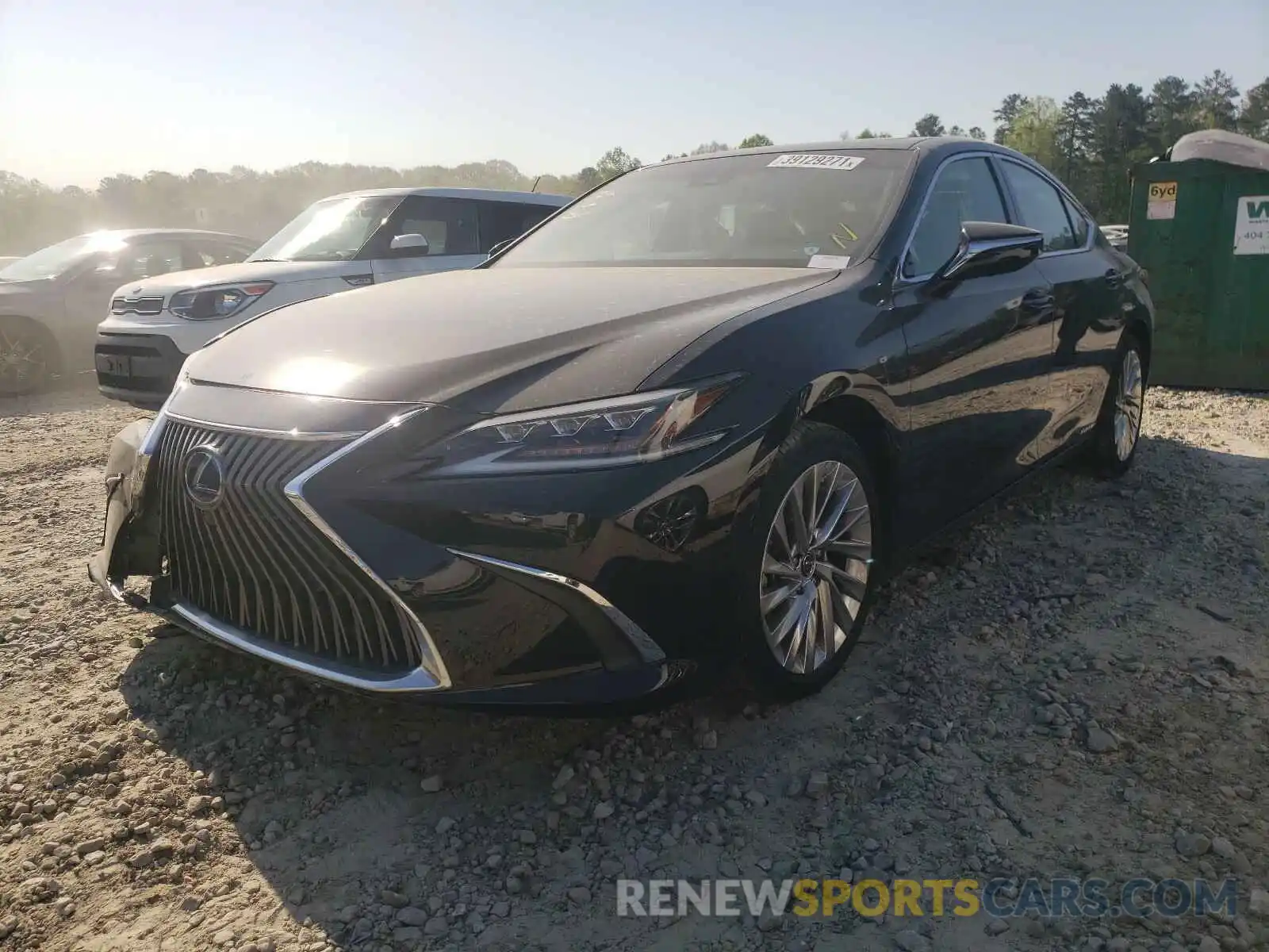 2 Photograph of a damaged car 58AB21B1XKU002630 LEXUS ES300 2019