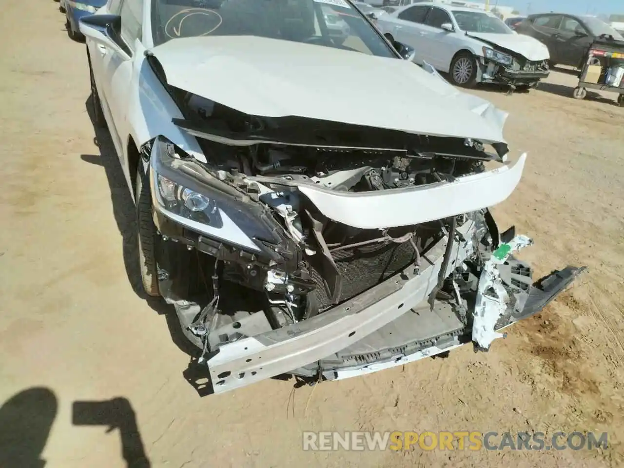 9 Photograph of a damaged car JTHB21B10K2034475 LEXUS ES300 2019