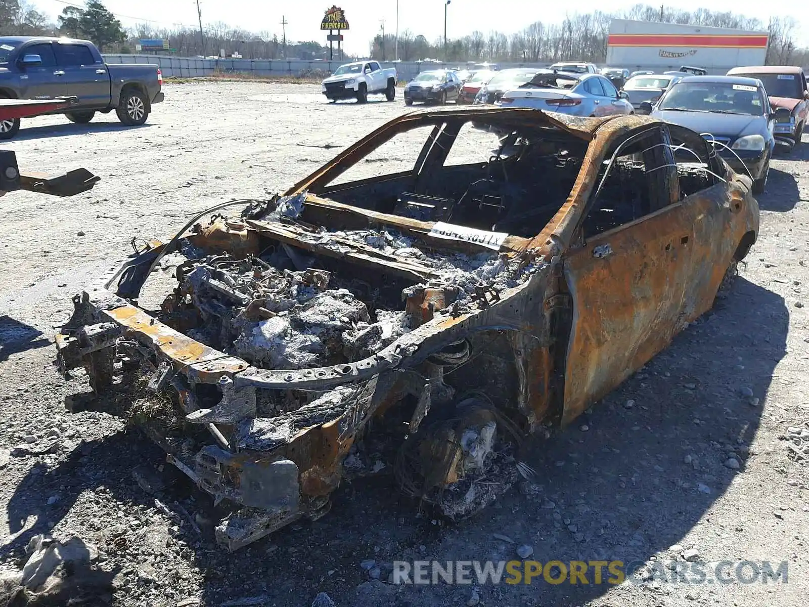 2 Photograph of a damaged car JTHB21B12K2005706 LEXUS ES300 2019